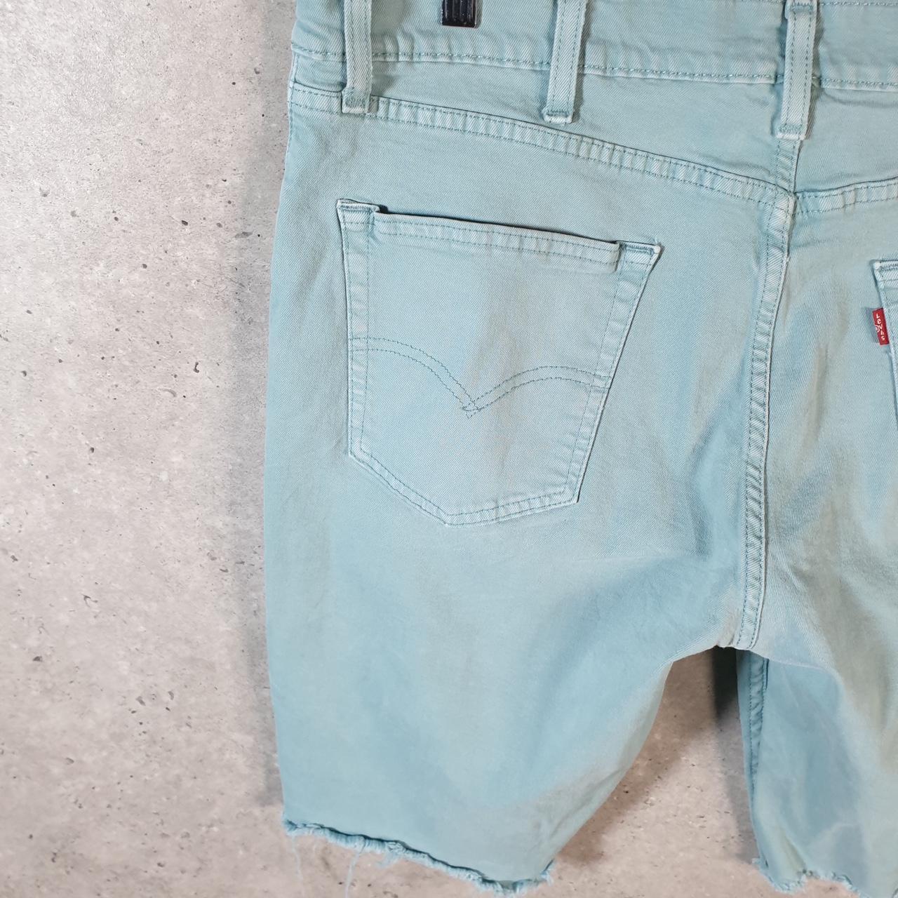 Vintage Levi’s 511 Baggy Shorts Jorts Cargo Mens W38 Blue Relaxed Denim