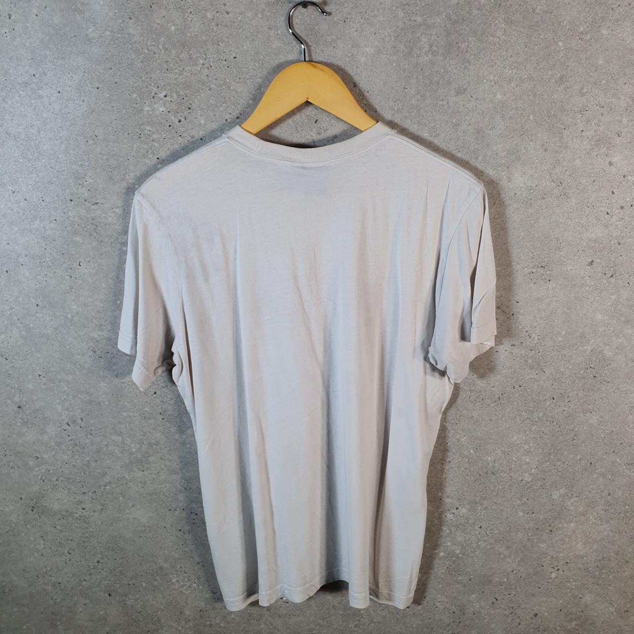 Vintage Adidas Trefoil Retro T Shirt Men’s Medium White Logo Athletic