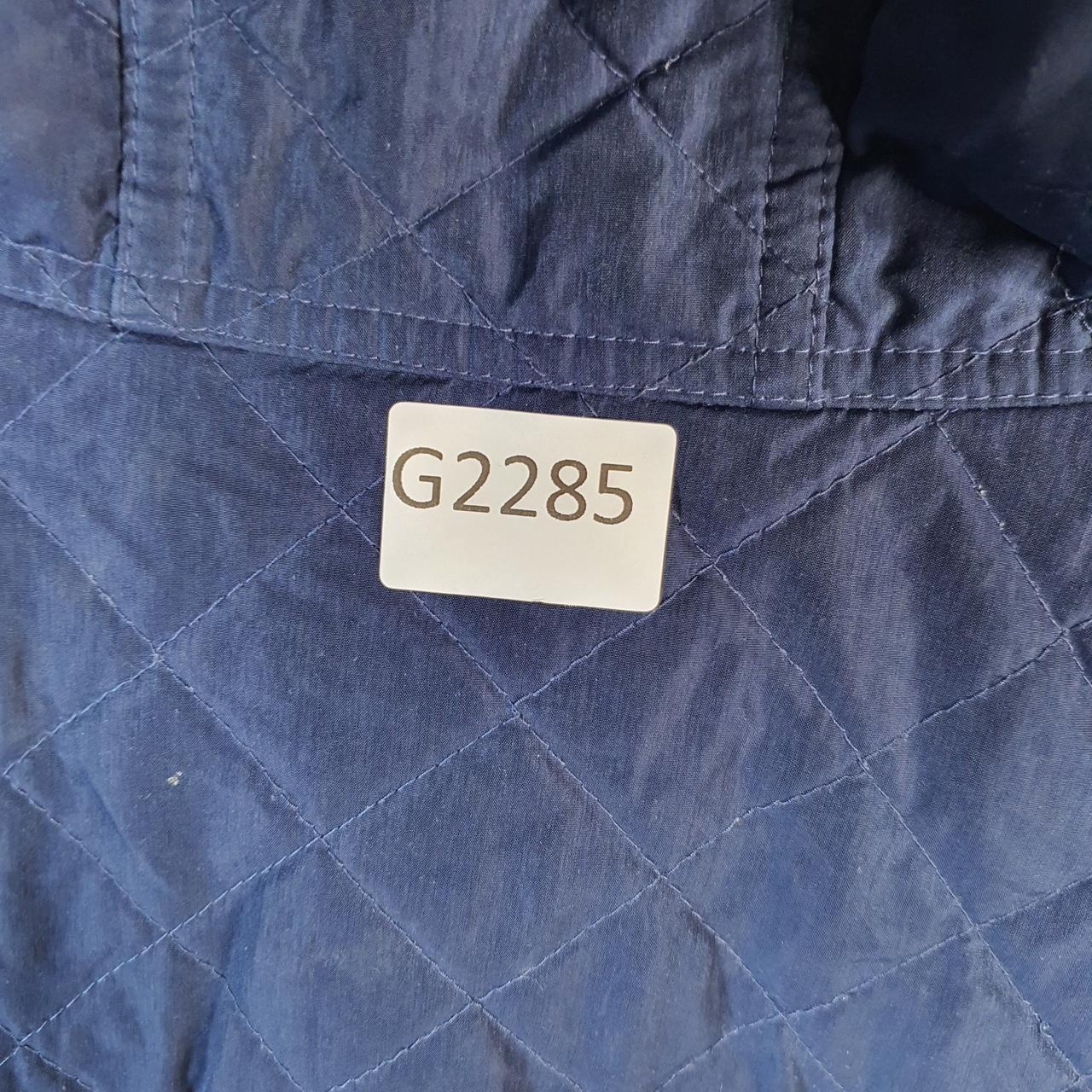 Vintage L.L. Bean Outdoors Jacket Womens Large Blue 1/4Button Waterproof Hooded