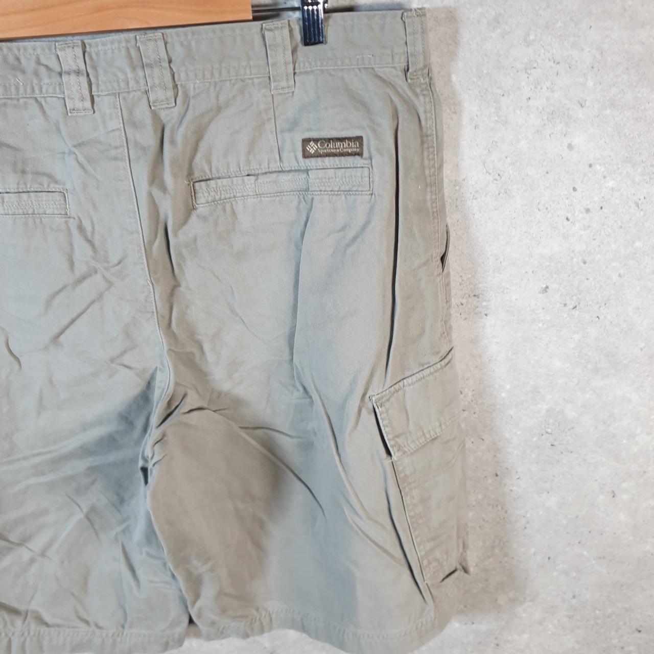 Vintage Columbia Carpenter Shorts Jorts Cargo Men’s W38 Brown Athletic Hiking Baggy