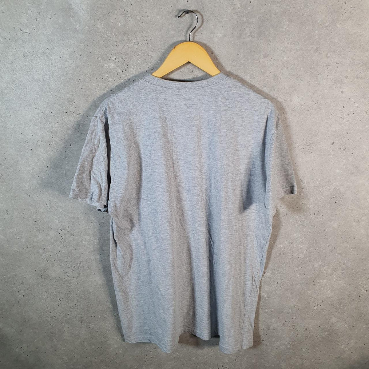 Vintage Adidas Golf T Shirt Men’s 2XL Grey Three Stripes Logo Athletic