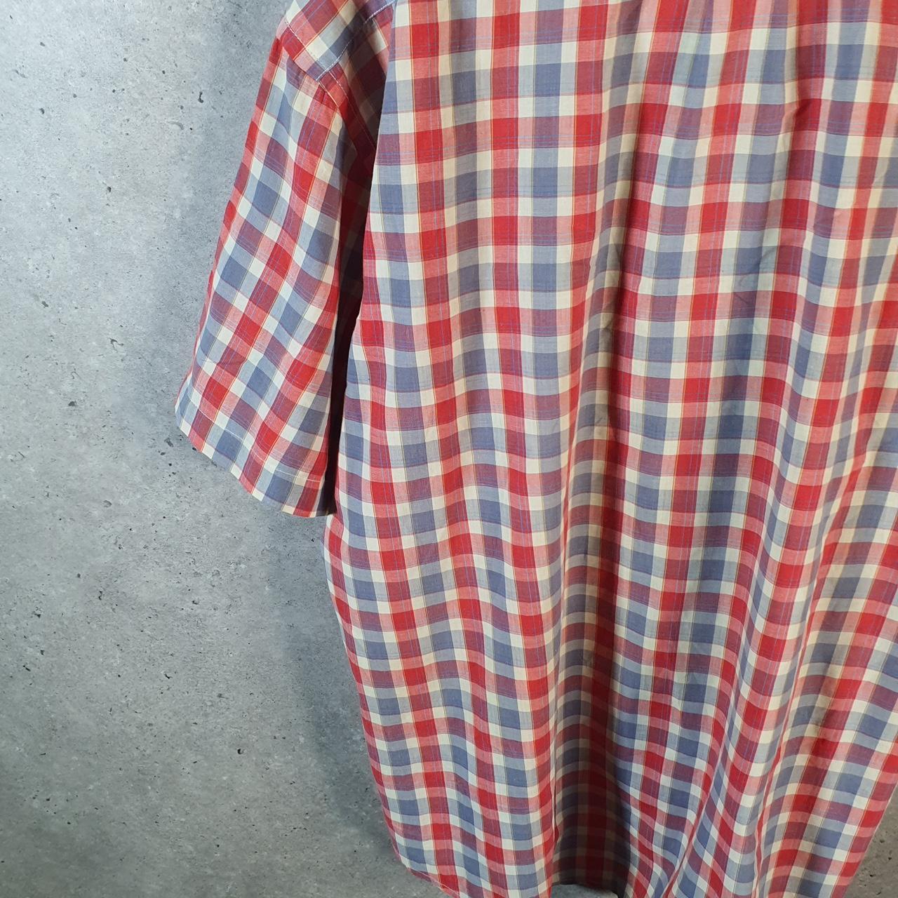 Vintage Ralph Lauren Button Down Shirt Men’s XL Red Checkered Classic USA Pony