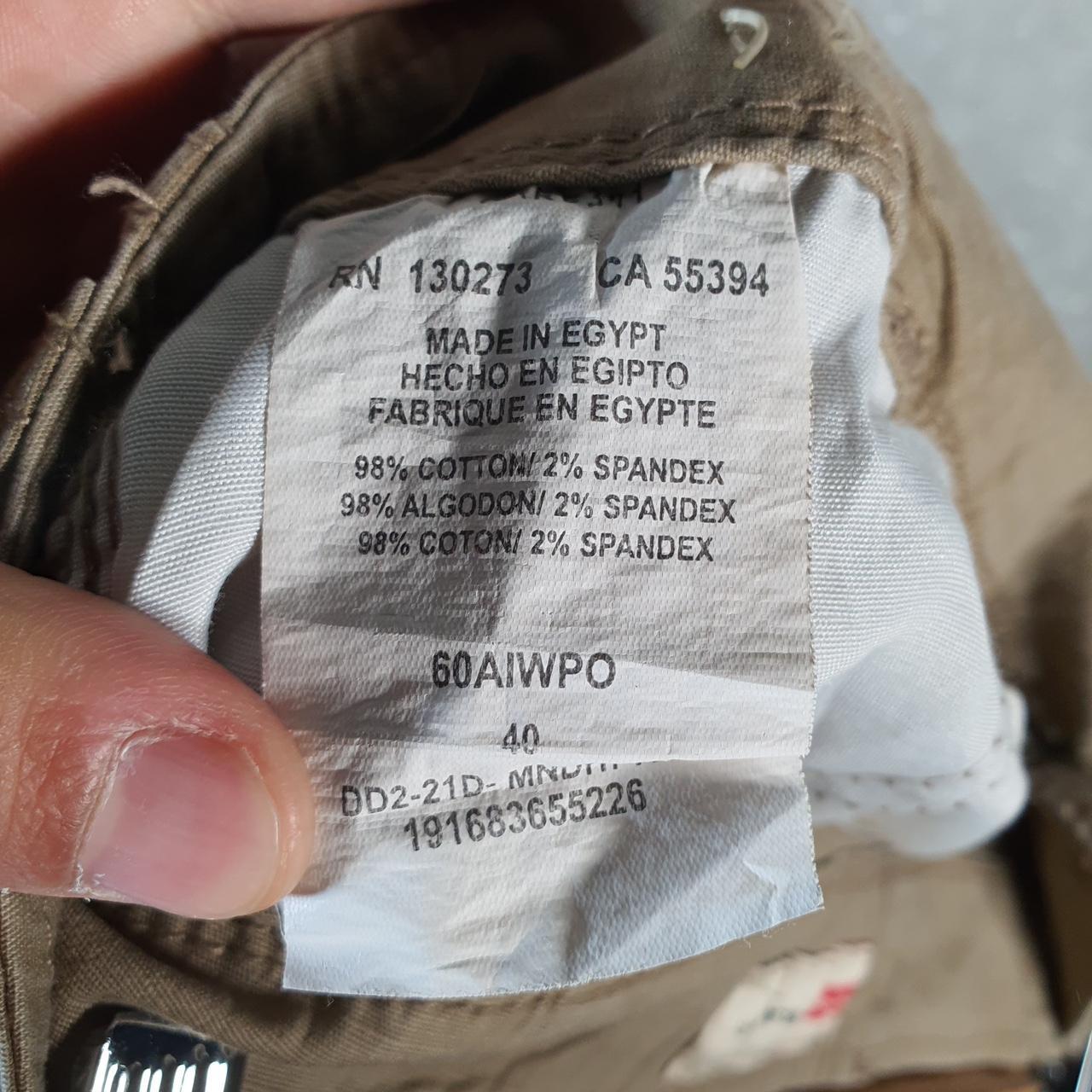 Vintage Wrangler Chino Shorts Jorts Cargo Men’s W40 Brown Baggy Cotton A4241