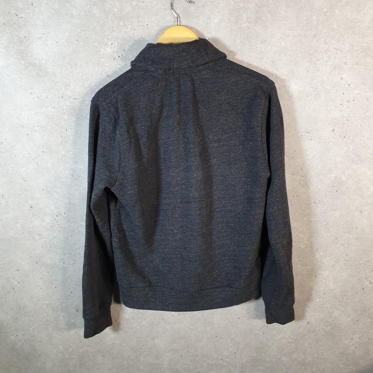 Vintage Ralph Lauren Polo Cardigan Button Up Sweater Men’s Small Grey Cotton