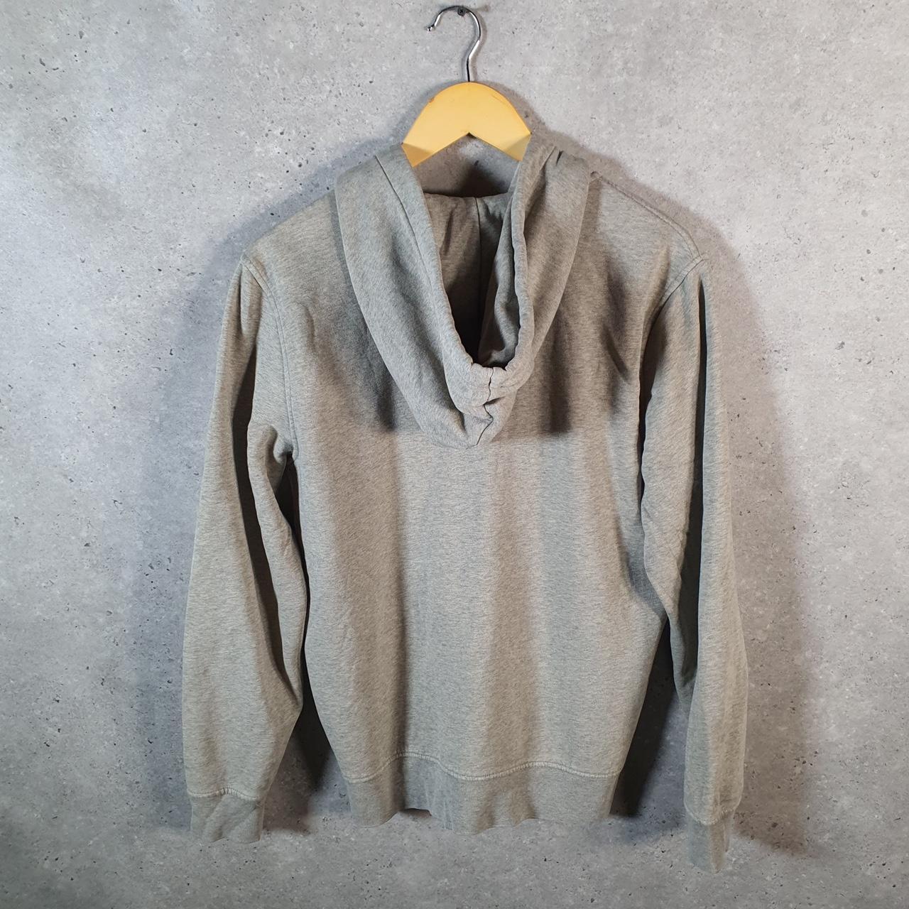 Vintage Gap Hoodie Womens Small Grey Y2K Full Zip Logo