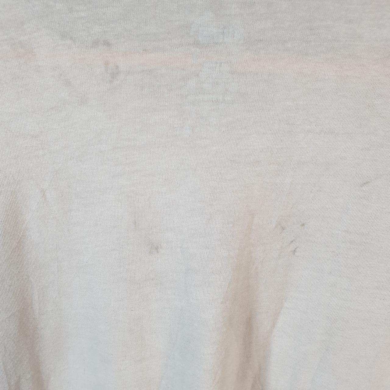 Vintage Puma Spellout T Shirt Mens Large Slim White sports Logo Athletic