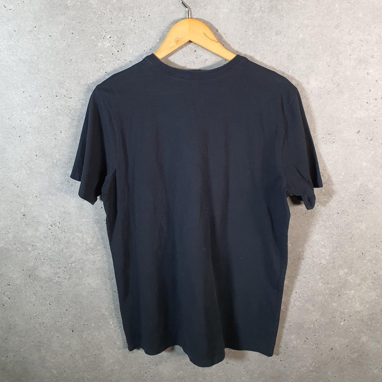 Vintage Nike Just Do It T Shirt Men’s Large Black Printed Single Swoosh Logo Athletic Big Fish Vintage