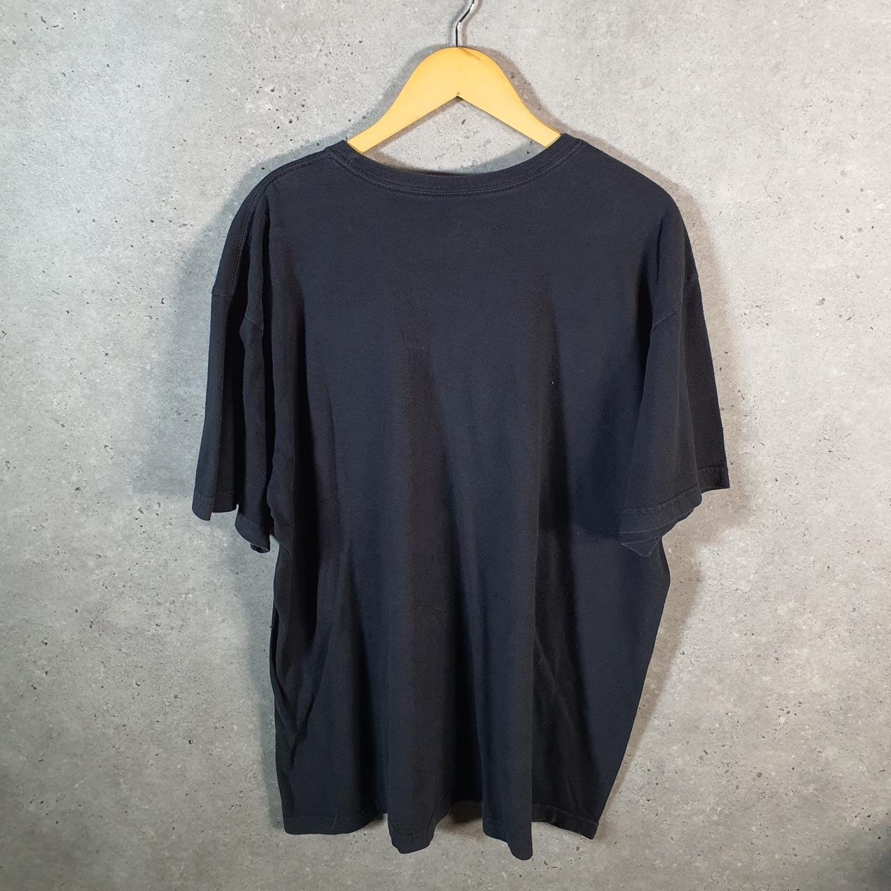 Vintage Nike Spellout Basketball Soldier T Shirt Men’s XL Black Logo Swoosh Athletic