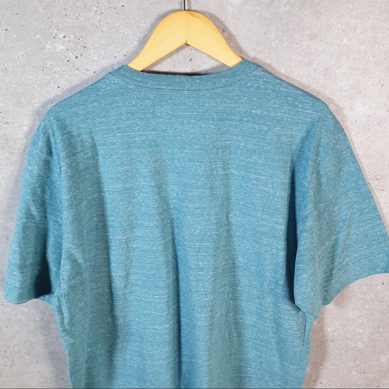Vintage Carhartt Pocket T Shirt Men’s Medium Blue Workwear Chore Utility Loose Fit C9333
