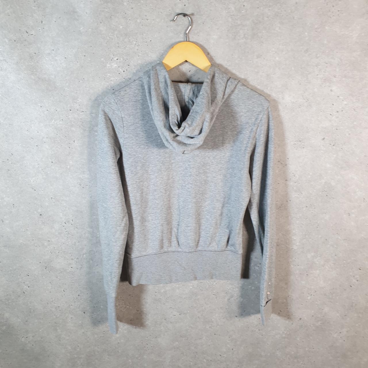 Vintage Nike 90s Club Hoodie Womens Small Grey Swoosh Y2K Pullover