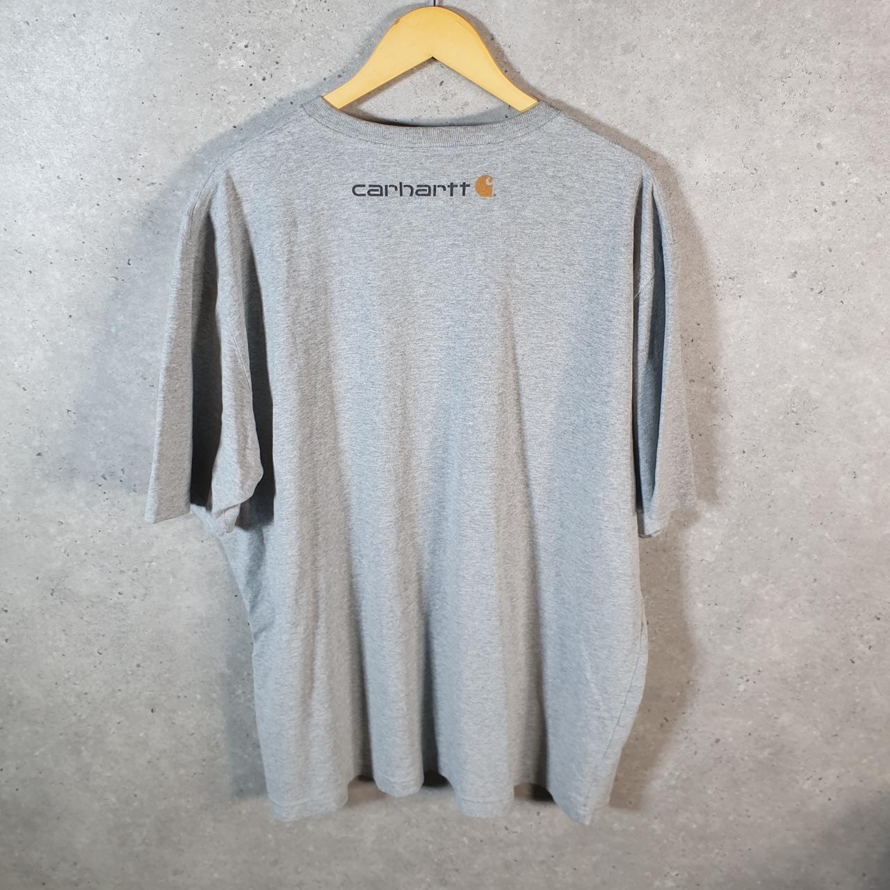 Vintage Carhartt Pocket T Shirt Men’s XL Grey Workwear Chore Utility Original Fit