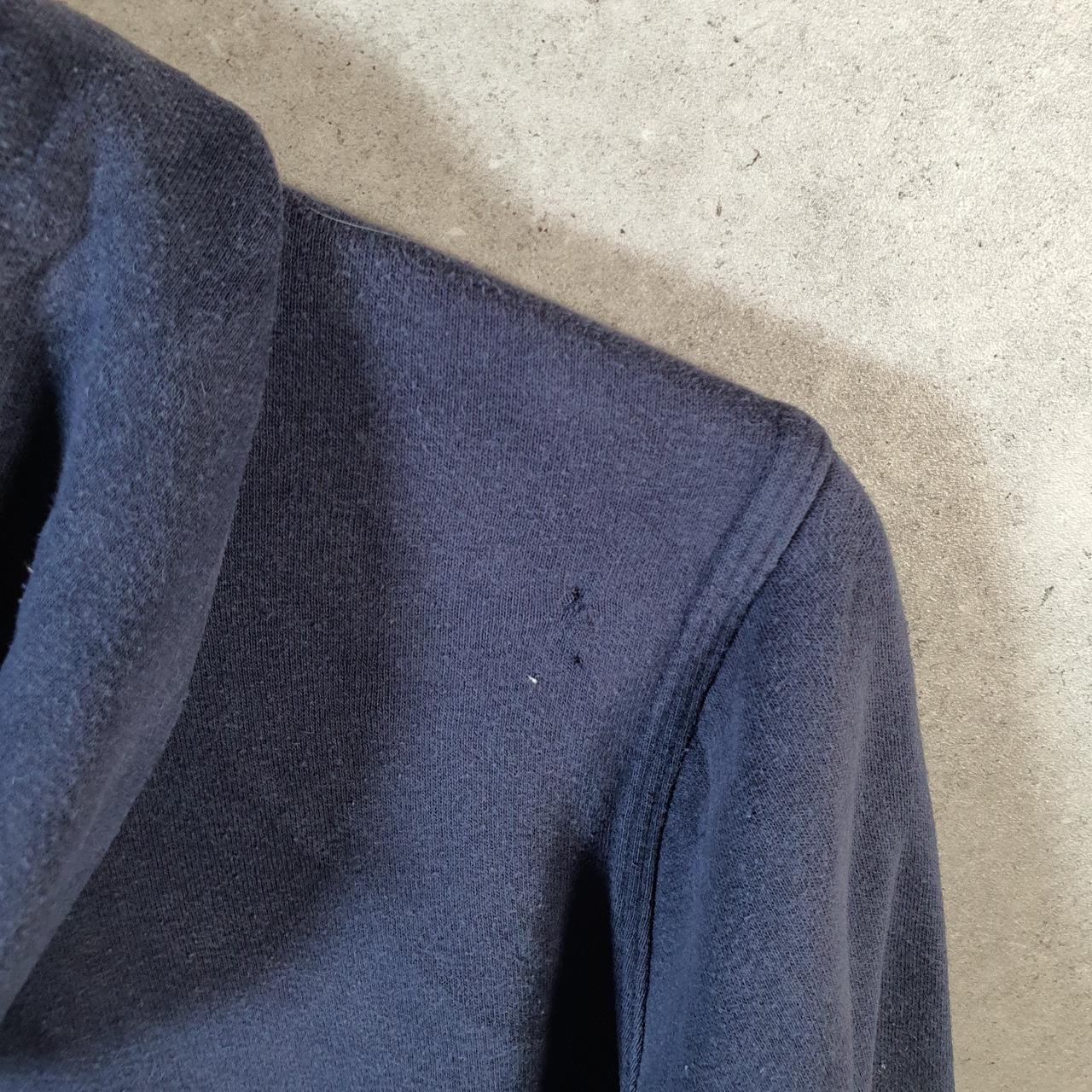 Vintage Nike Club Embroidered Hoodie Kids XL Navy Blue Swoosh Y2K Pullover