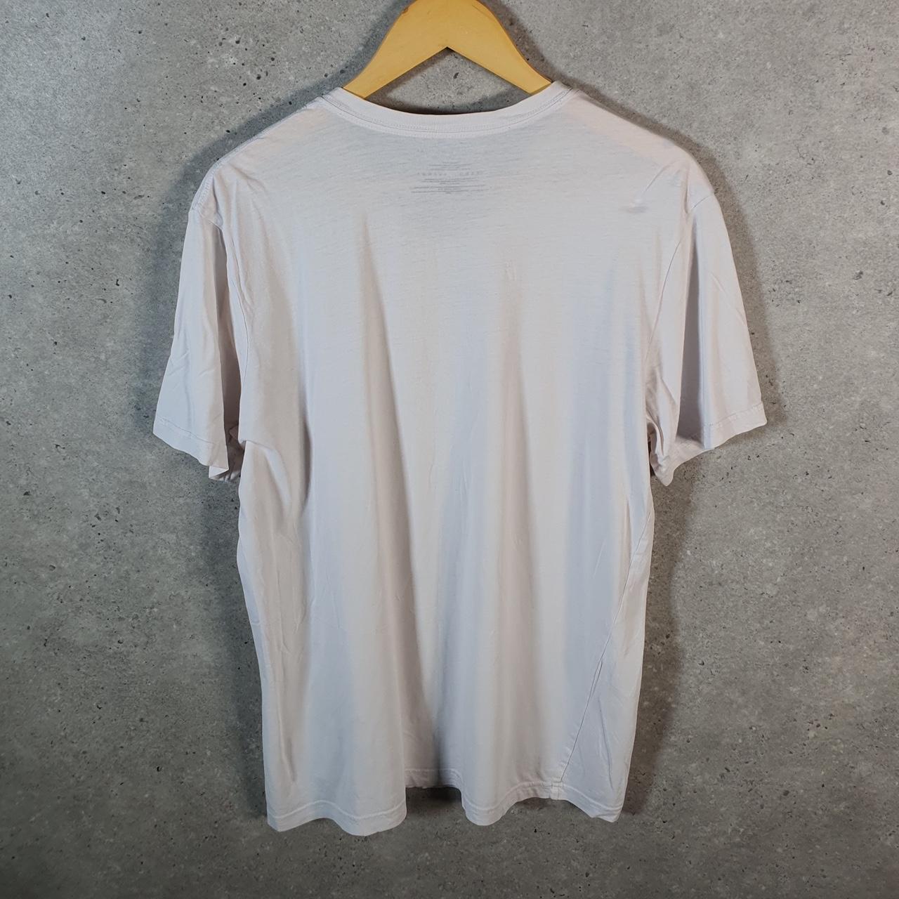 Vintage Tommy Hilfiger T Shirt Men’s Large White Classic Fit Embroidered Logo