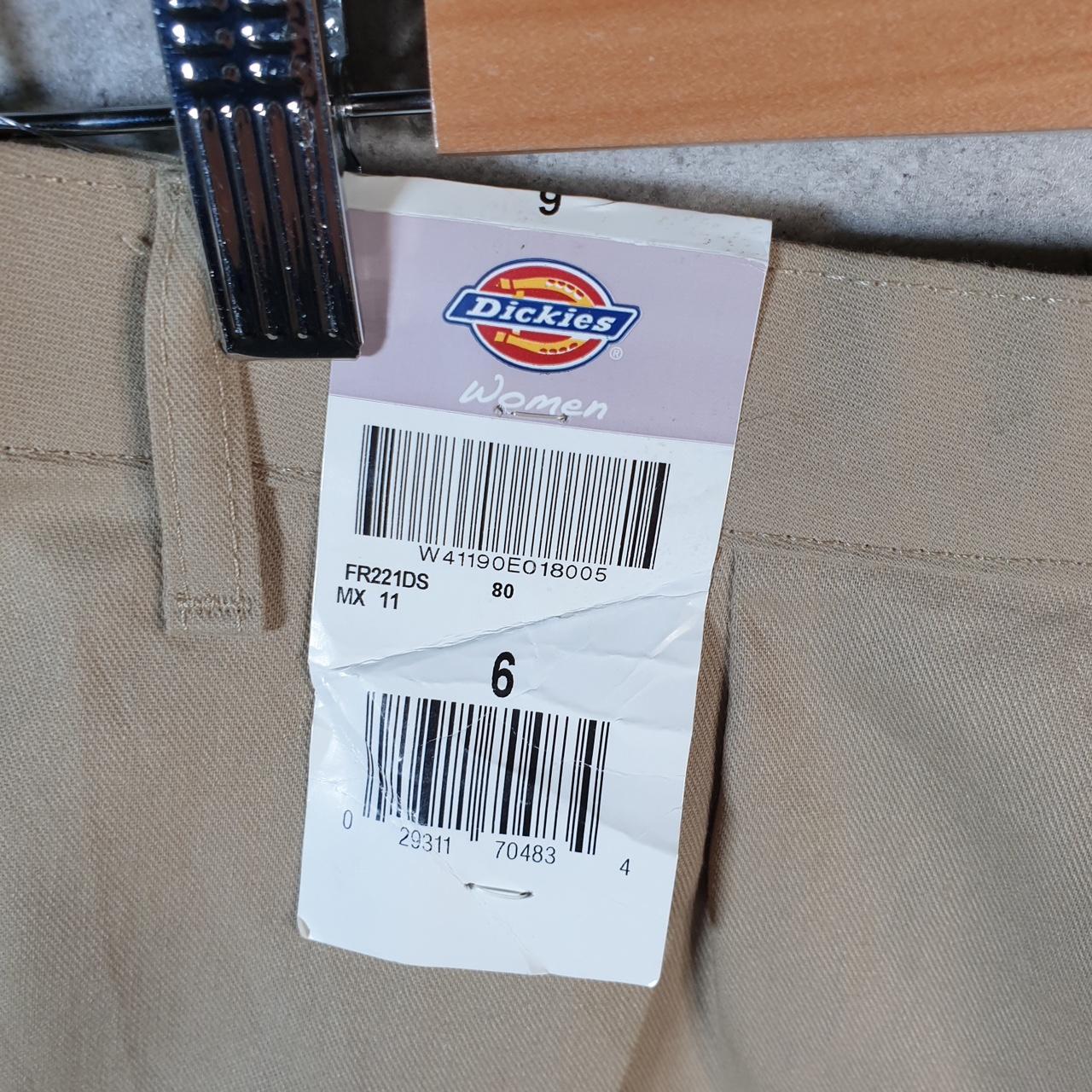 Vintage Dickies Baggy Chino Shorts Jorts Cargo Womens W30 Brown Classic Fit