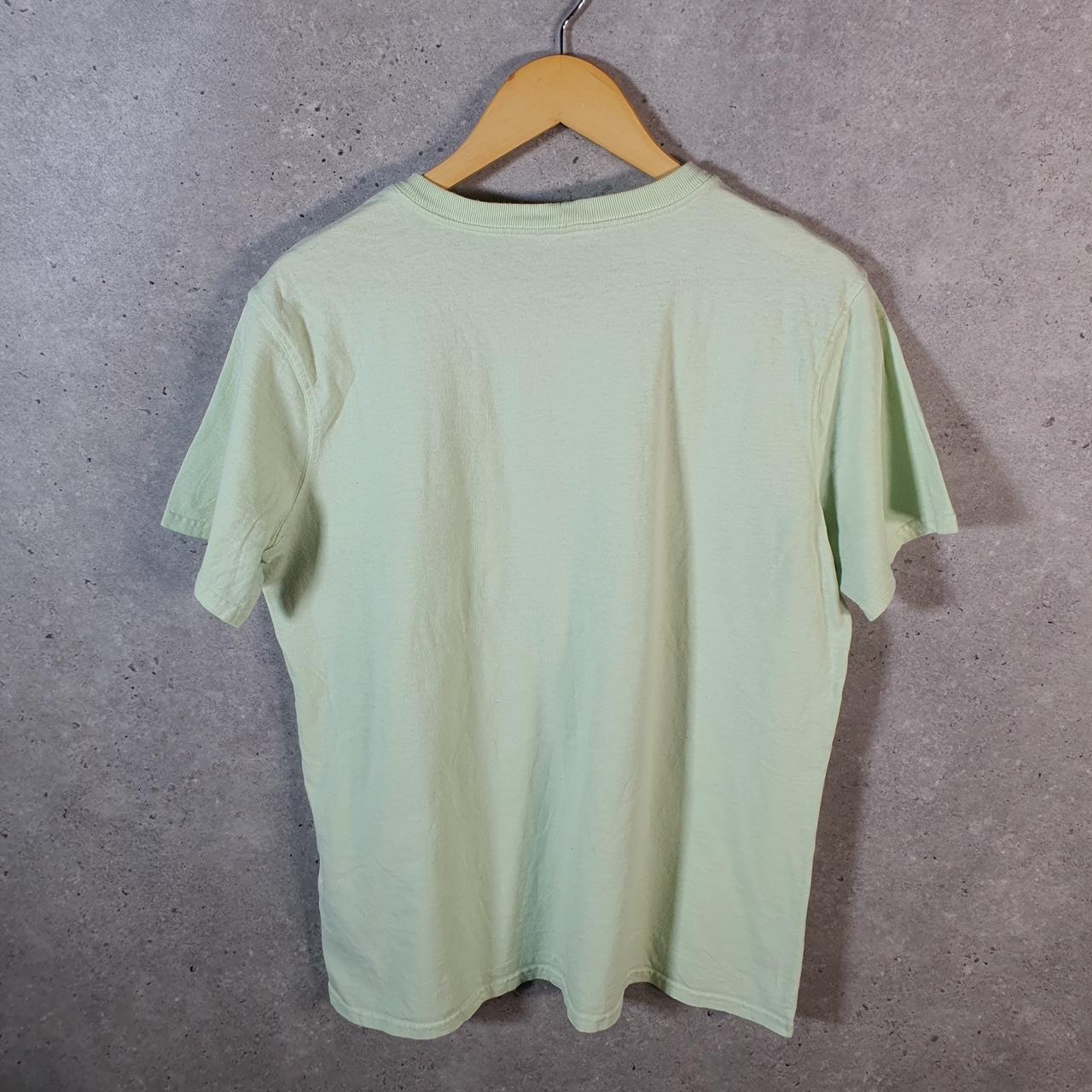 Vintage Carhartt Pocket T Shirt Womens Large Green Workwear Chore Utility Loose Fit