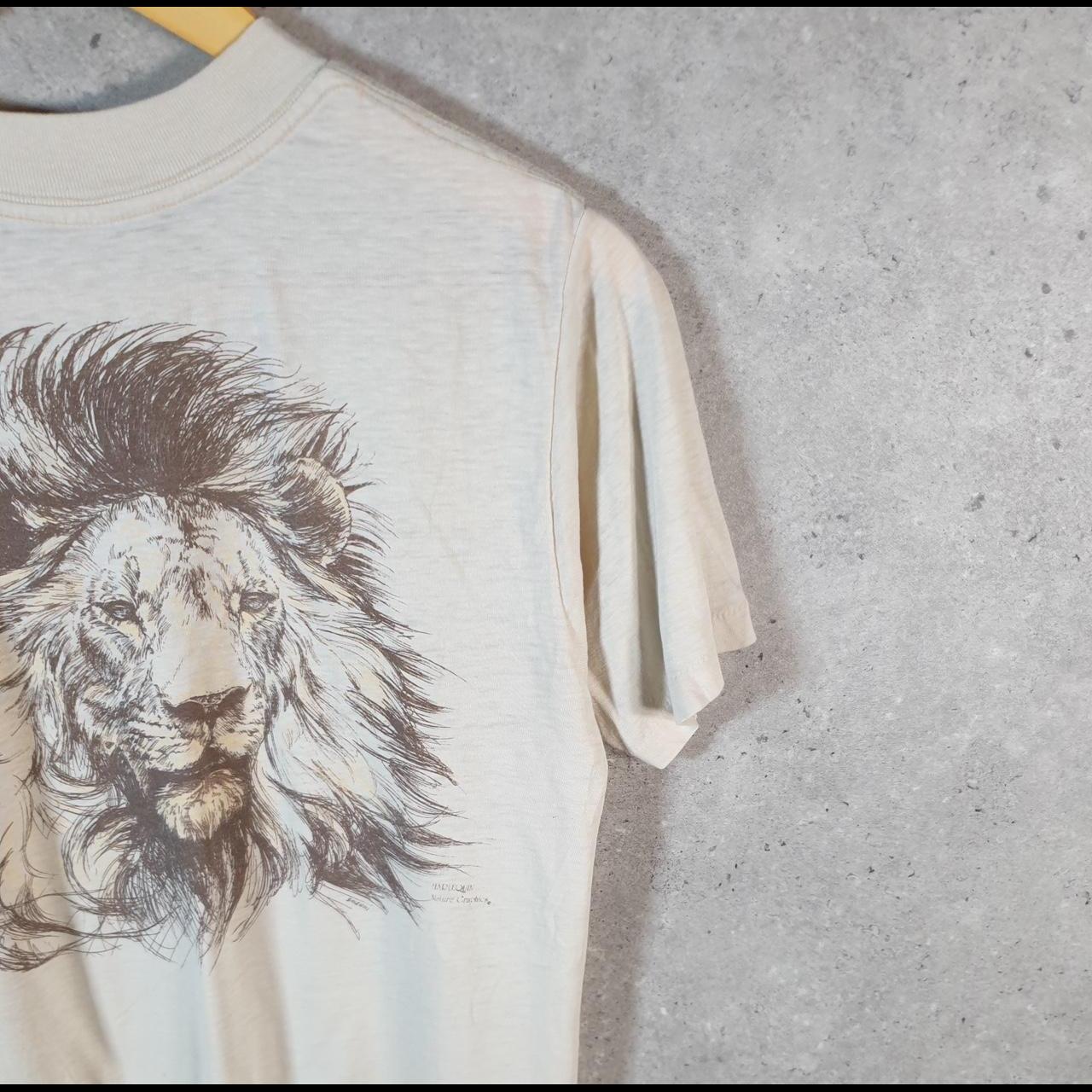 Vintage Lexington Busch Gardens Tampa 90s USA Single Stitch T Shirt Men’s Small White