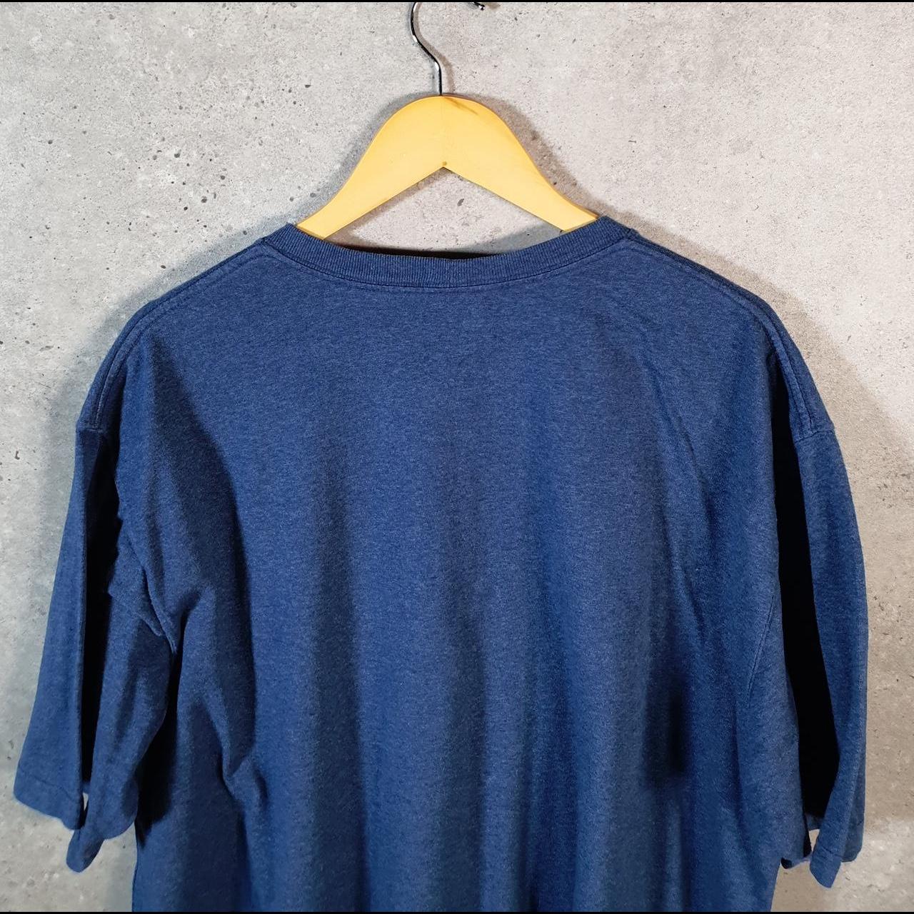 Vintage Carhartt Pocket T Shirt Men’s XL Blue Workwear Chore Utility Original Fit C9246