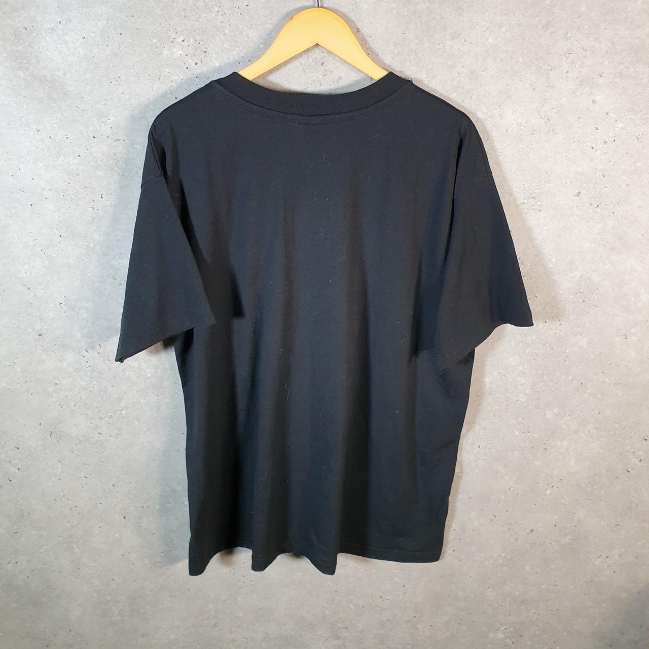 Vintage Hanes Seagrams Crown 90s USA Single Stitch T Shirt Men’s XL Black