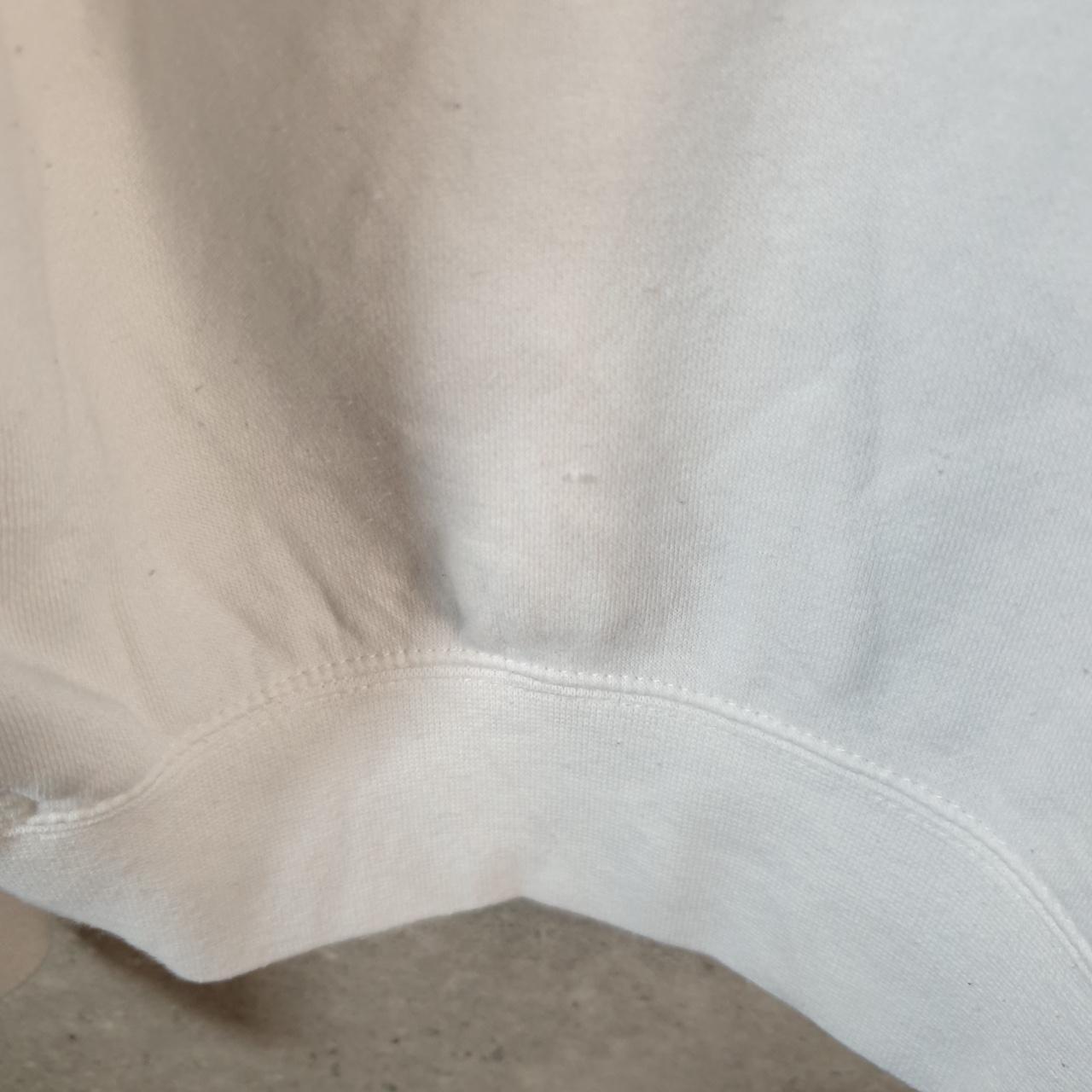 Vintage Nike Club Embroidered Hoodie Men’s Medium White Swoosh Y2K Pullover