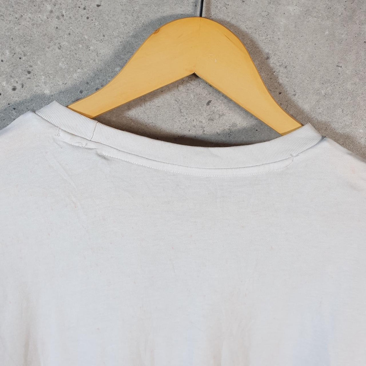 Vintage Adidas End Plastic White T Shirt Mens XL White Three Stripes Logo Athletic