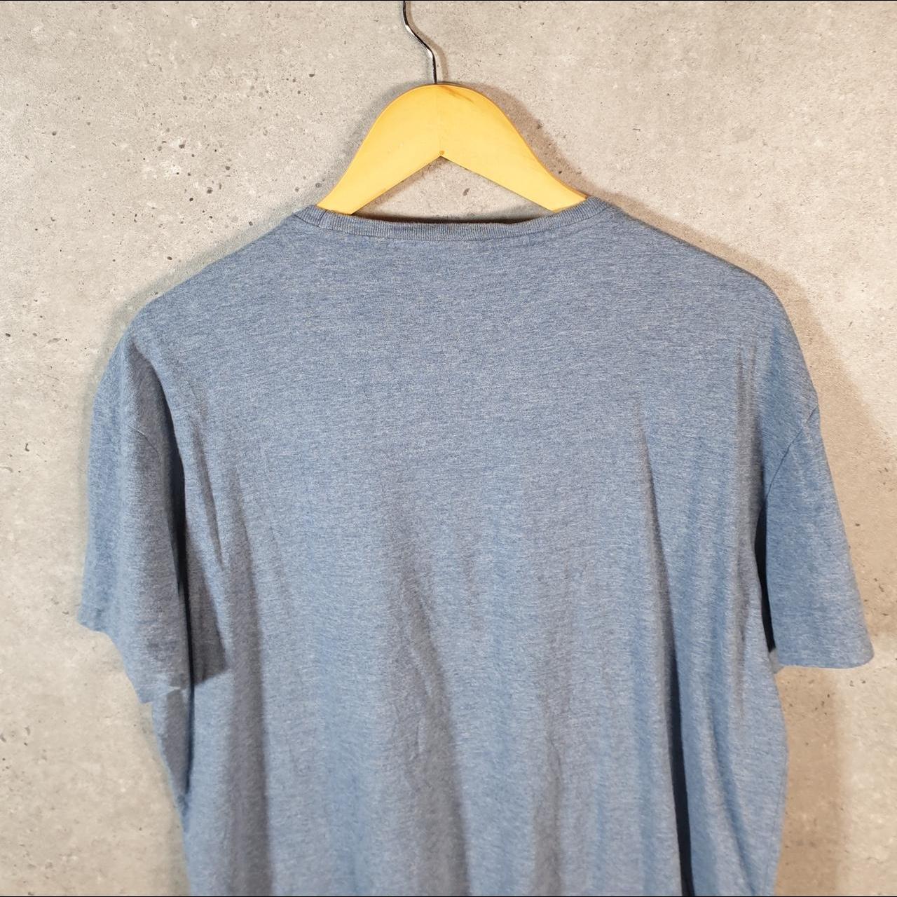 Vintage Ralph Lauren Polo T Shirt Men’s Medium Blue Embroidered Classic Fit Pony C9146