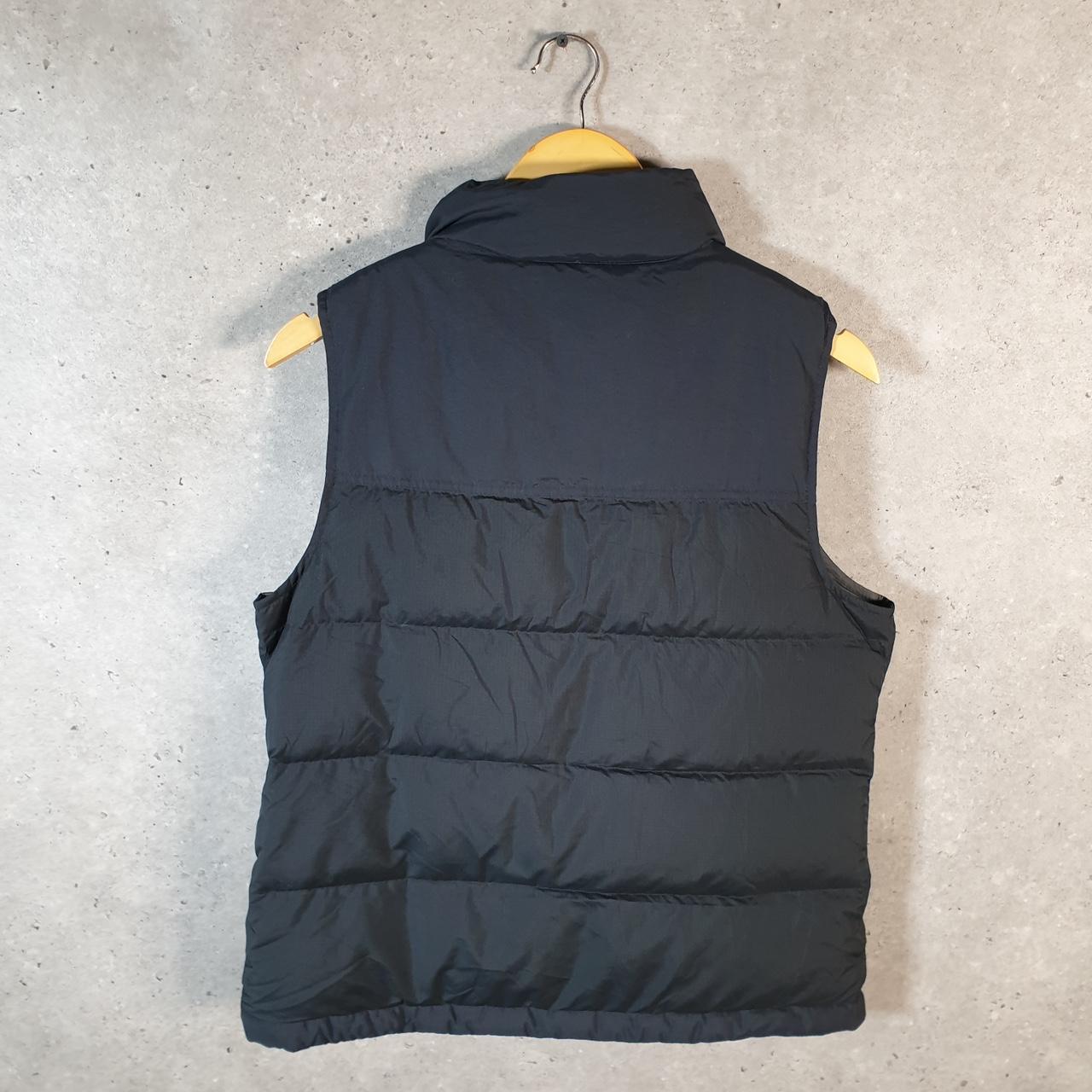 Vintage L.L. Bean Gilet Downtex Puffer Pertex Quantum Jacket Mens S Black Shell