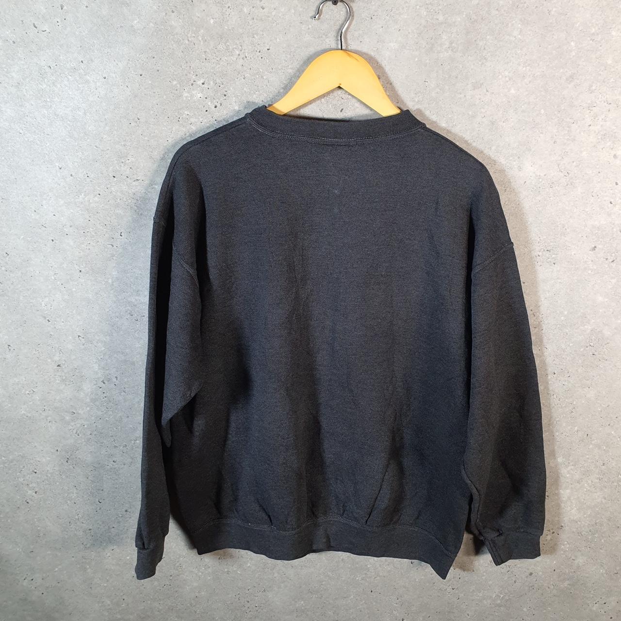 Vintage Lee Heavyweight Sweatshirt Men’s Large Grey USA Super Bob Embroidered