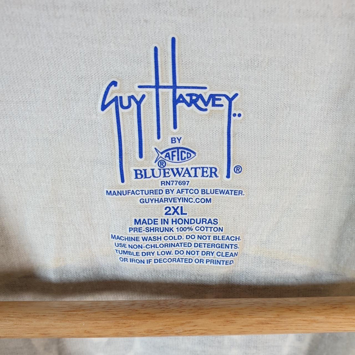Vintage Guy Harvey Semper Fi Dog USA Y2K T Shirt Men’s White 2XL Graphic Logo