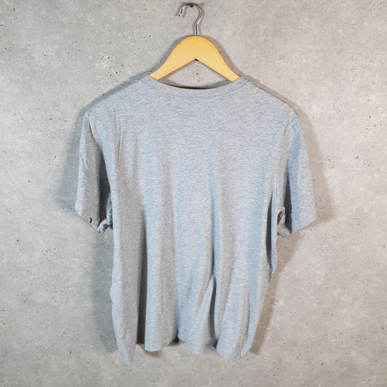 Vintage Nike Dri Fit Club T Shirt Men’s Large Grey Logo Swoosh Athletic