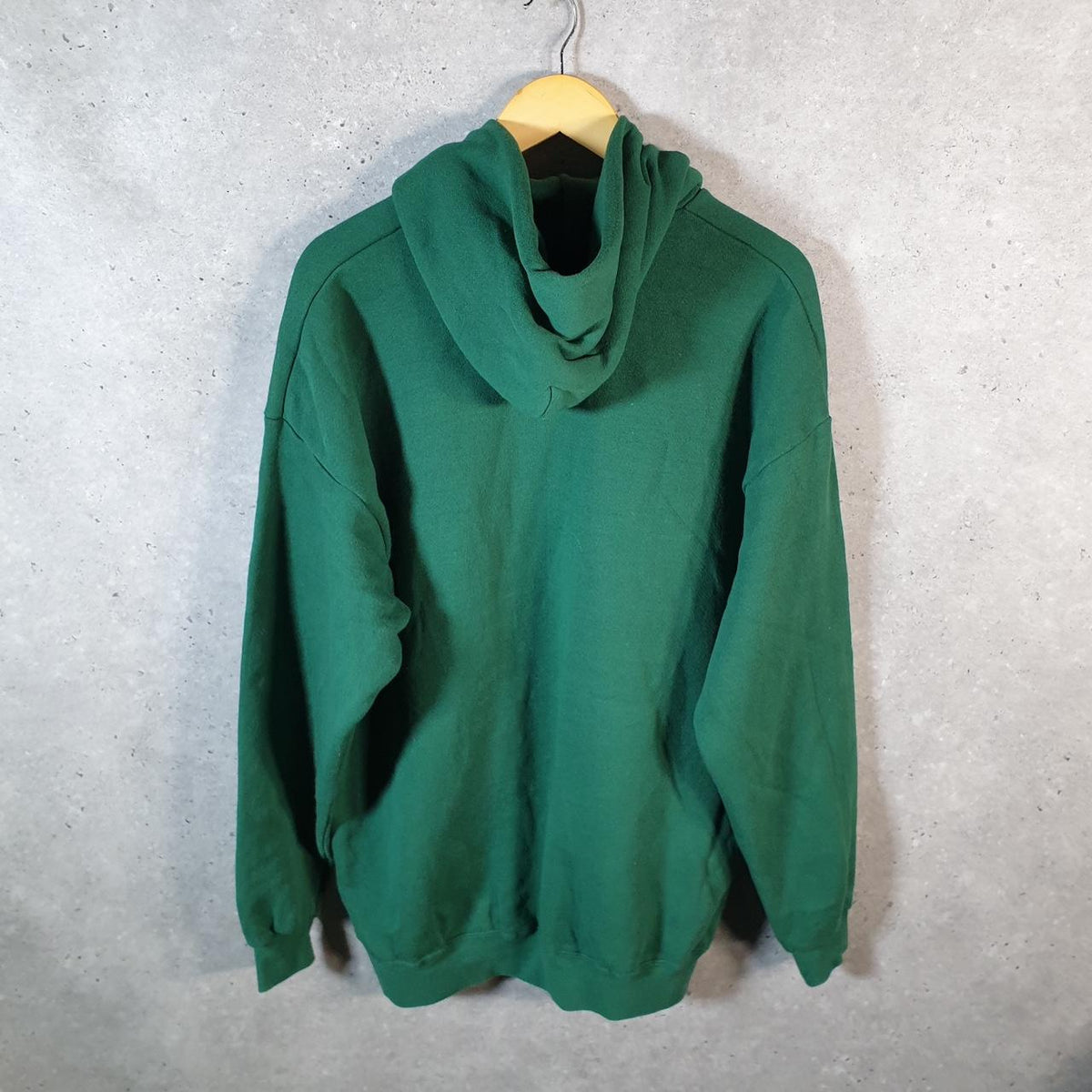 Vintage Lee Heavyweight Hoodie Men’s 2XL Green USA Oklahoma Electric