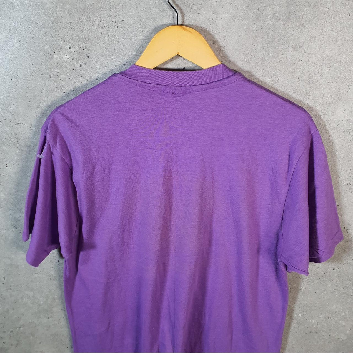 Vintage Hanes Wounded Knee Limeridge 90s Single Stitch T Shirt Men’s Large Purple C9543