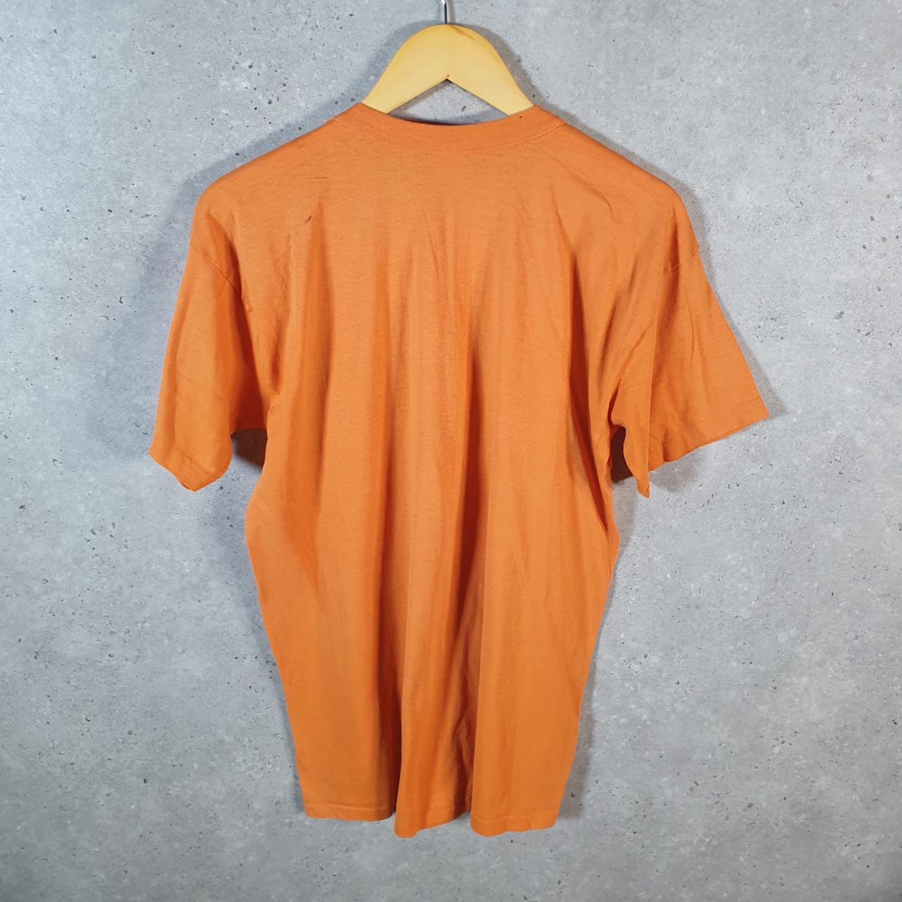 Vintage Exotic Taste Of Malibu 90s USA Single Stitch T Shirt Men’s Medium Orange