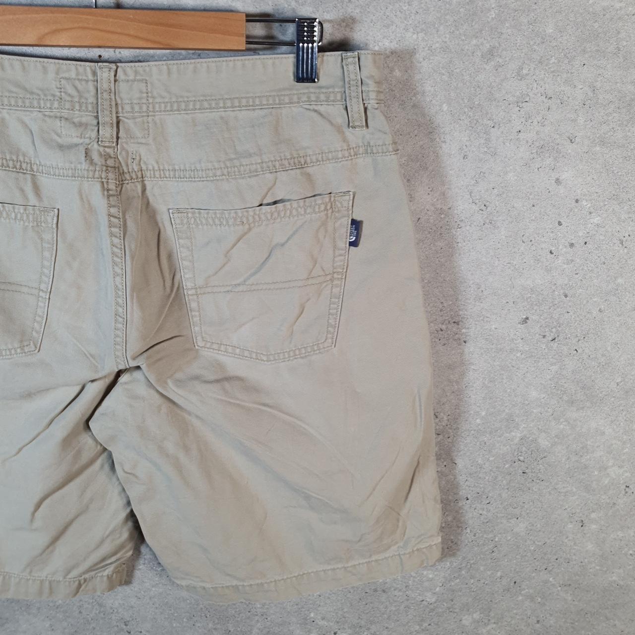 Vintage The North Face TNF Shorts Jorts Chino Cargo Men’s W32 Brown Baggy Cotton