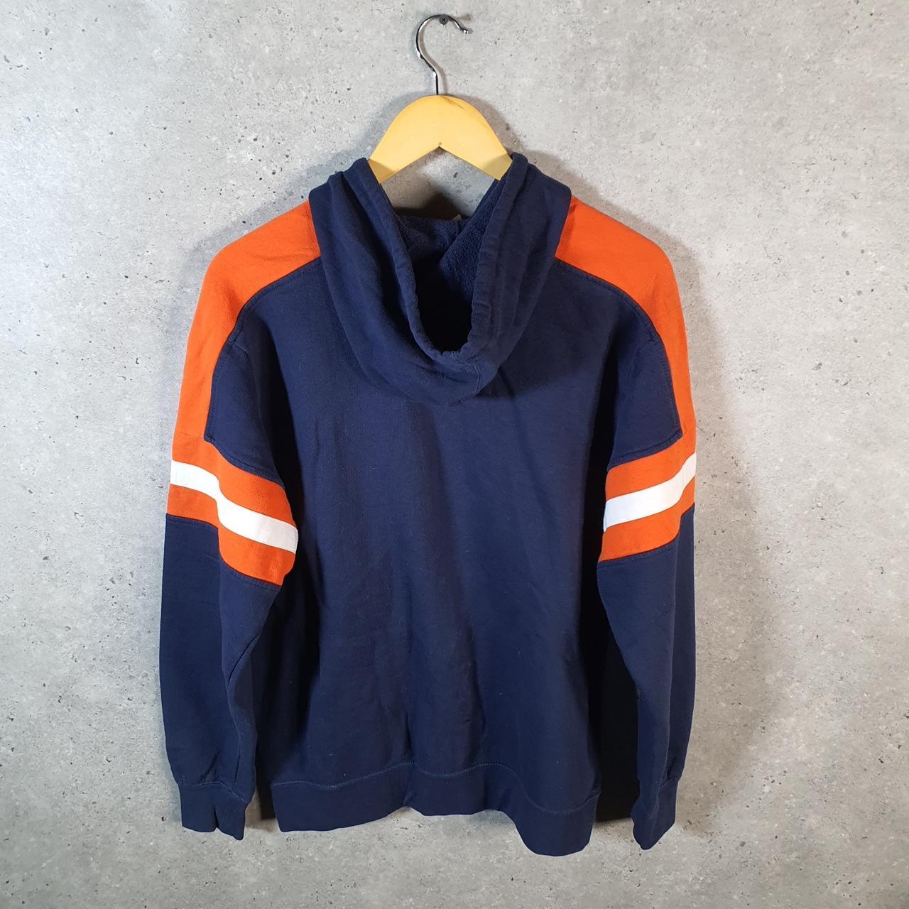 Vintage NFL Denver Broncos Hoodie Womens Medium Blue USA Pro Sport American Football