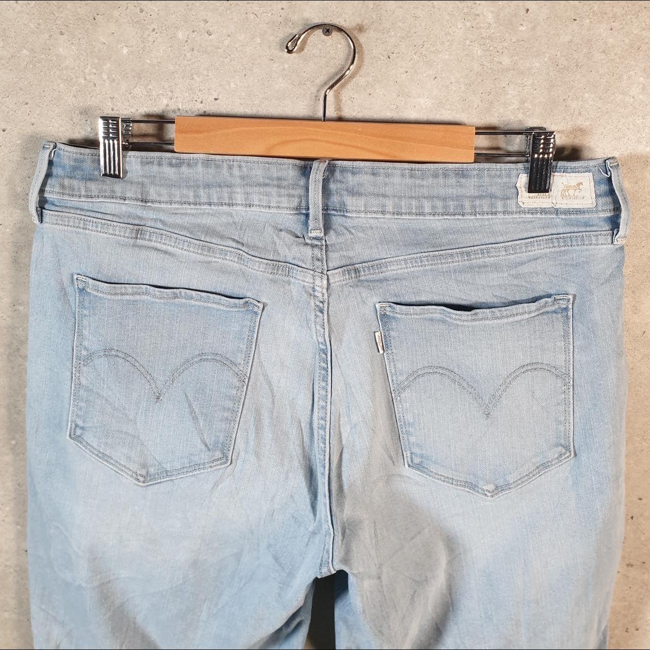 Vintage Levi’s Baggy Shorts Jorts Cargo Womens W32 Blue relaxed Denim
