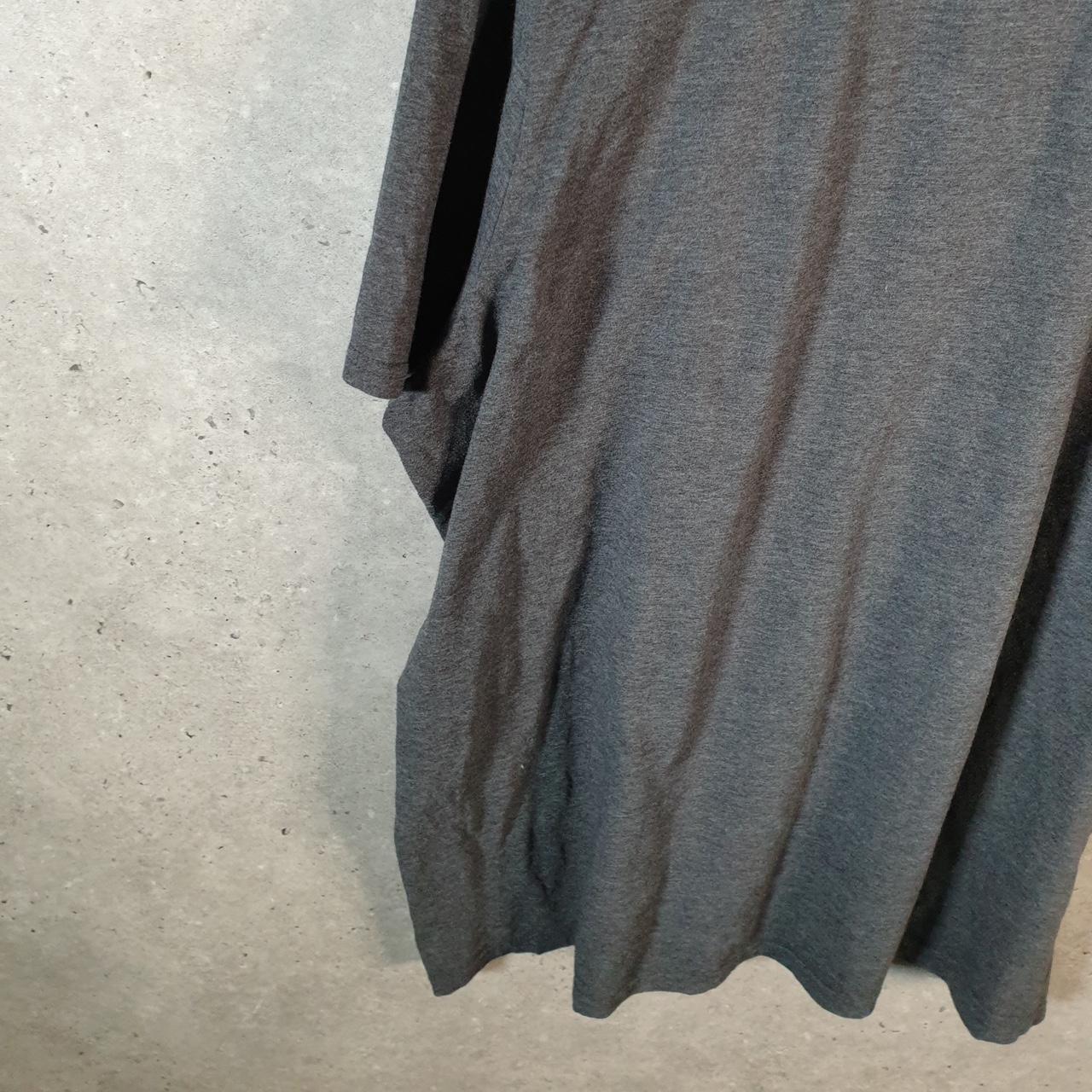 Vintage Adidas Amplifier T Shirt Men’s 2XL Grey Three Stripes Logo Athletic