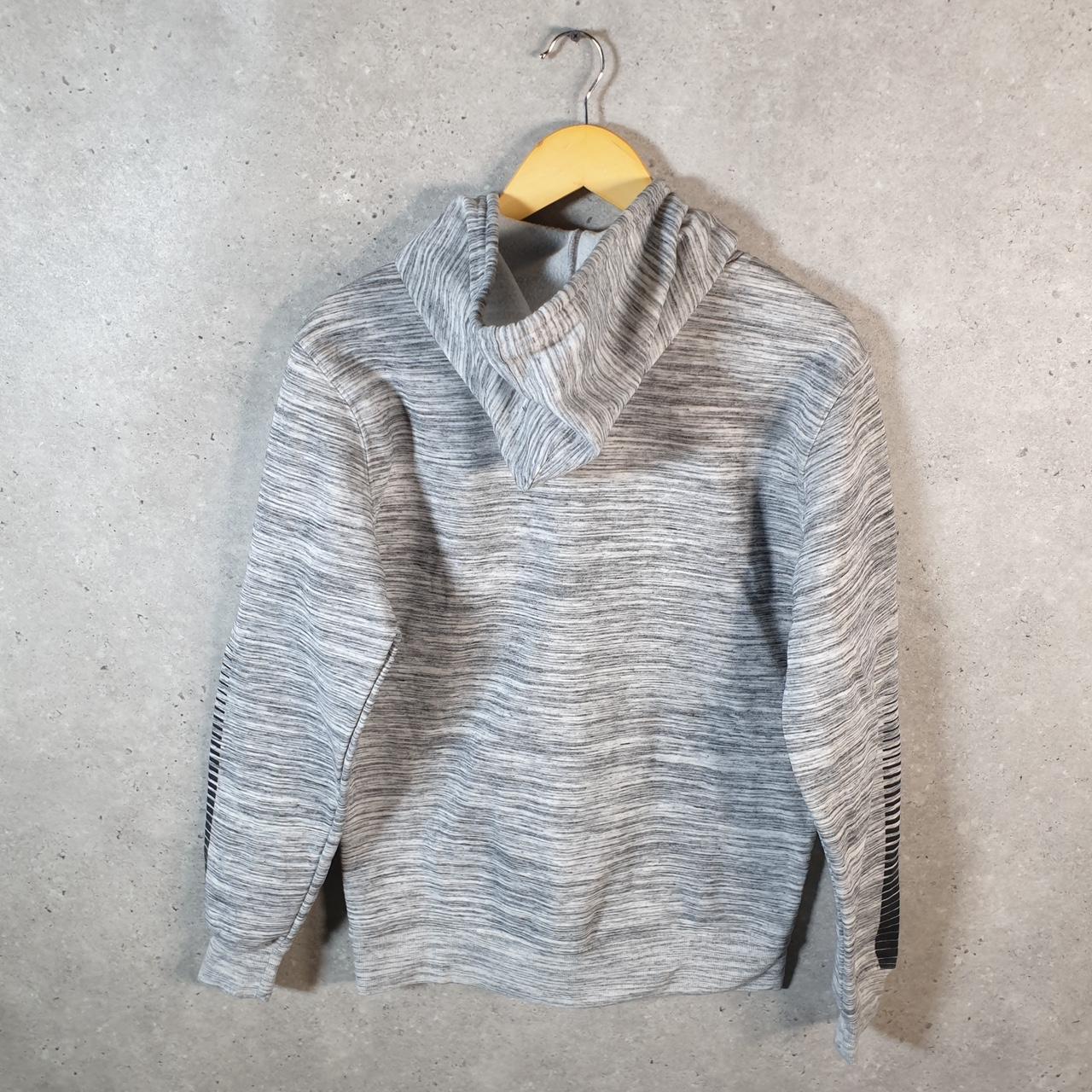 Vintage NBA Spellout Hoodie Men’s Small Grey Pullover Pro Sport USA