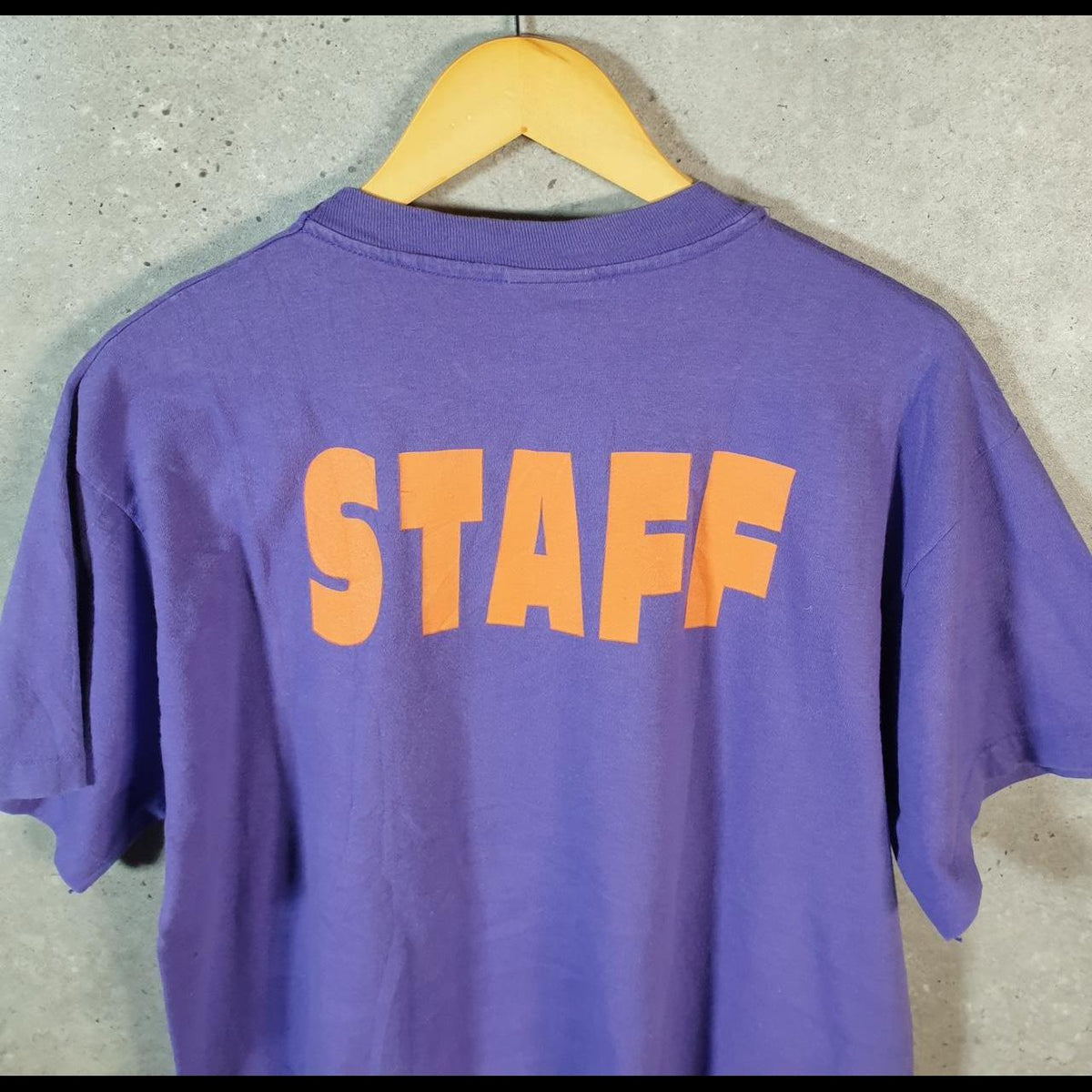 Vintage Hanes Washington DC 1996 Single Stitch T Shirt Men’s Large Purple C9558