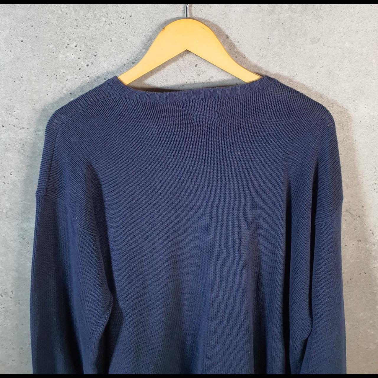Vintage Ralph Lauren Polo Heavyweight Sweatshirt Men’s XL Blue Pullover Pony C8848