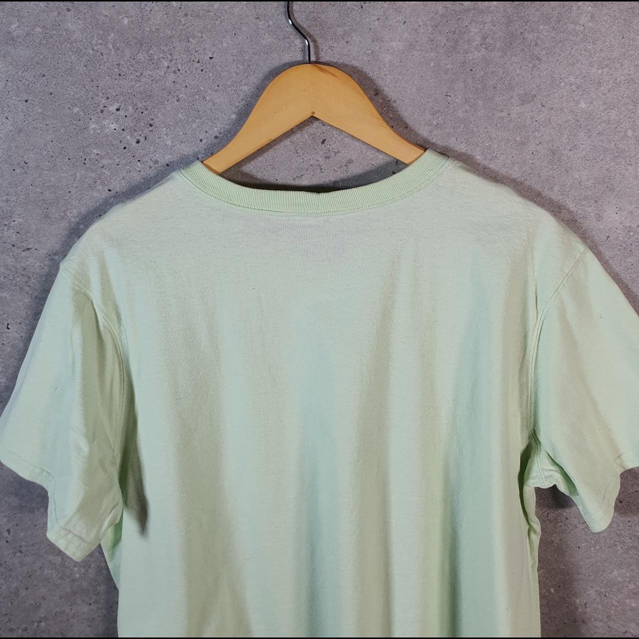 Vintage Carhartt Pocket T Shirt Womens XL Green Workwear Chore Utility Loose Fit C9278