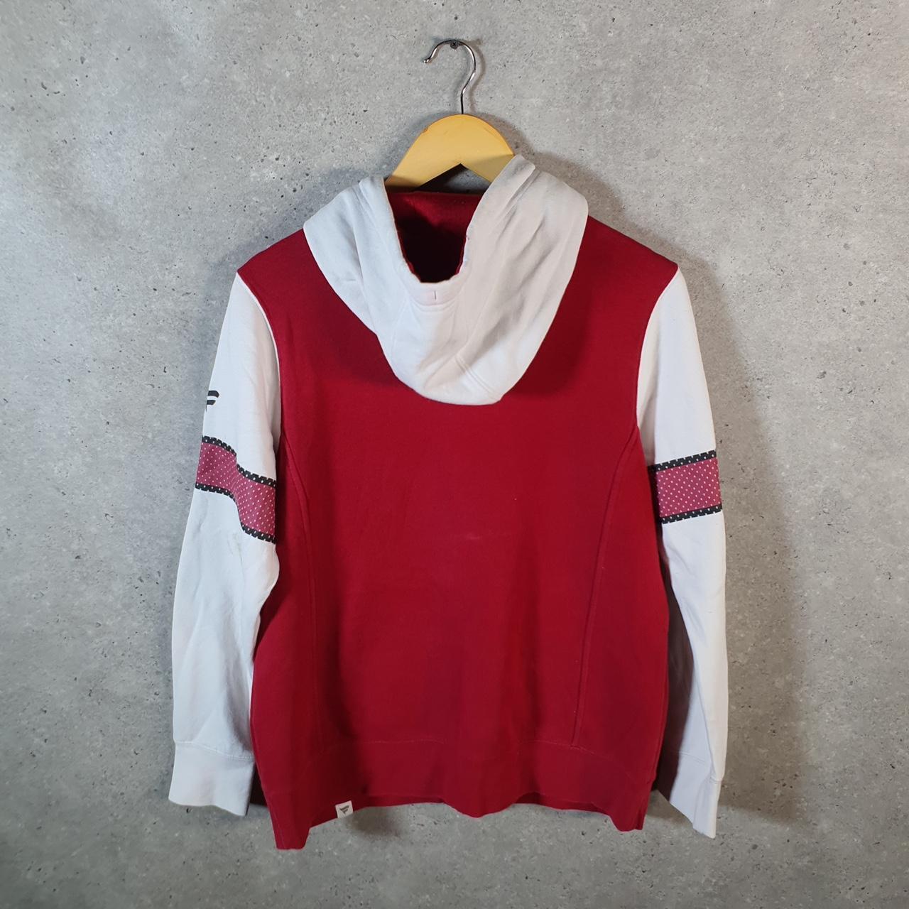 Vintage NFL Arizona Cardinals Hoodie Womens Medium Red Full Zip USA Pro Sport
