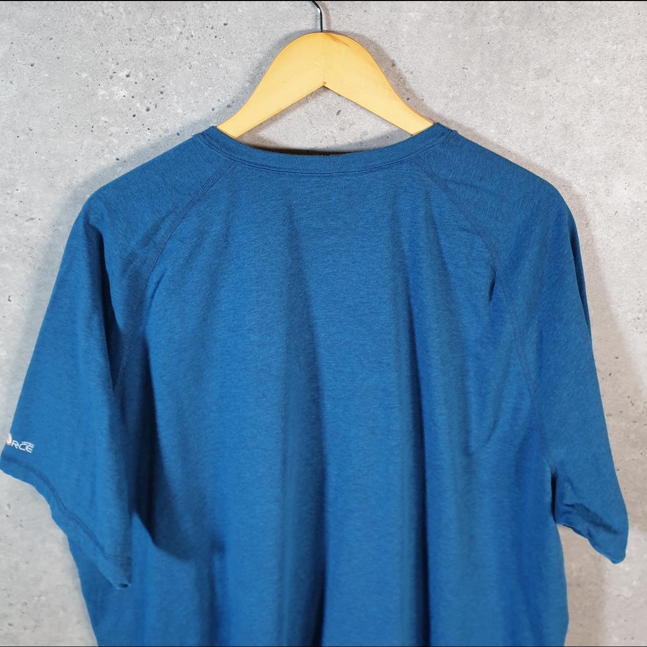 Vintage Carhartt Pocket T Shirt Men’s 2XL Blue Workwear Chore Utility Relaxed Fit C9335