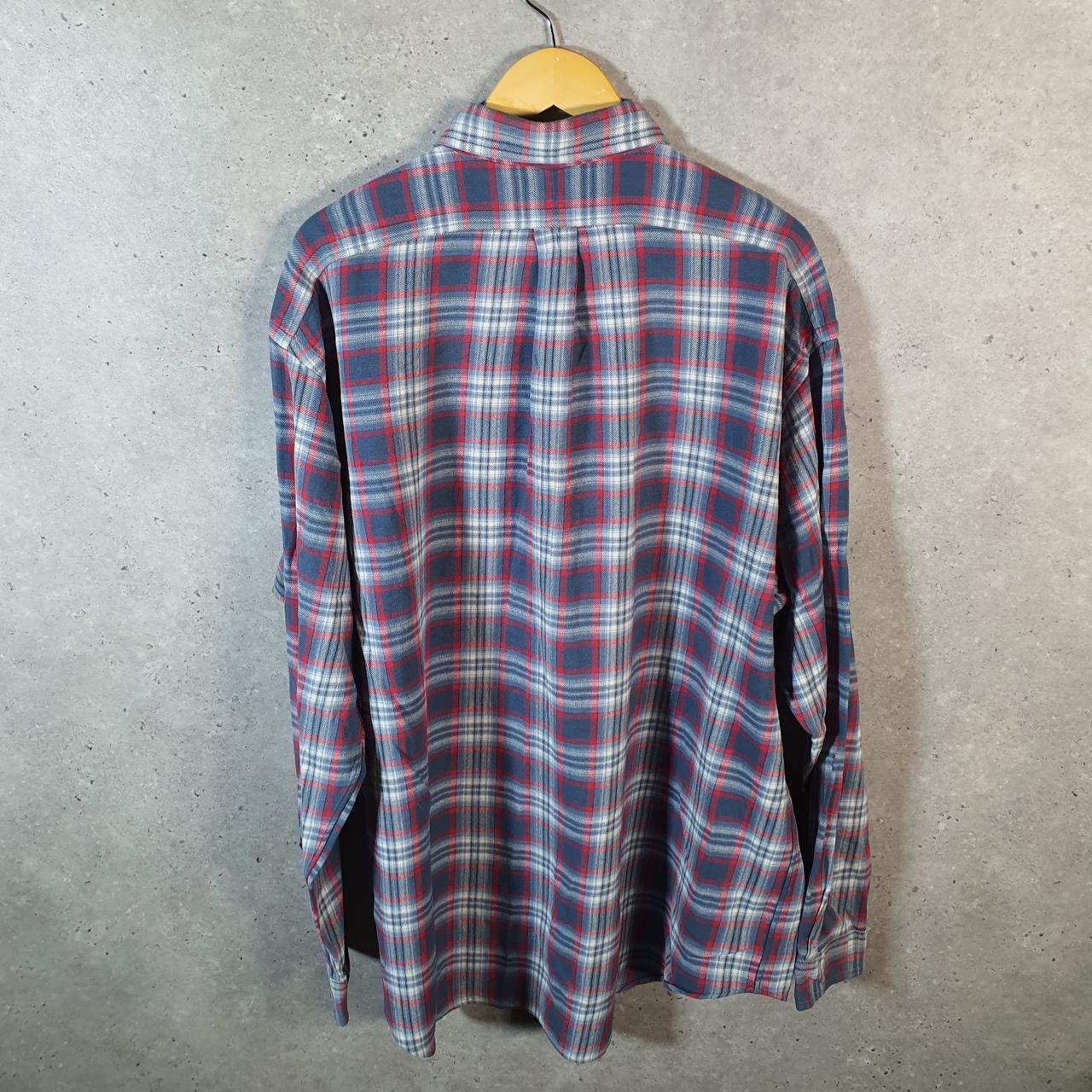 Vintage Ralph Lauren Button Down Shirt Men’s XL Blue Blake Fit Cotton Pony