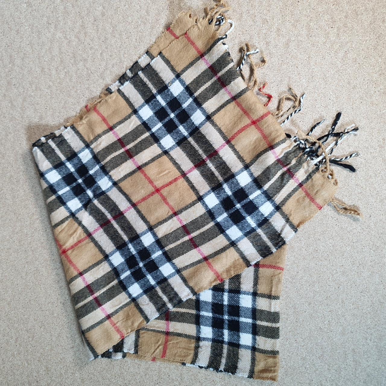 Cashmere Tartan Nova Check Checkered Scarf