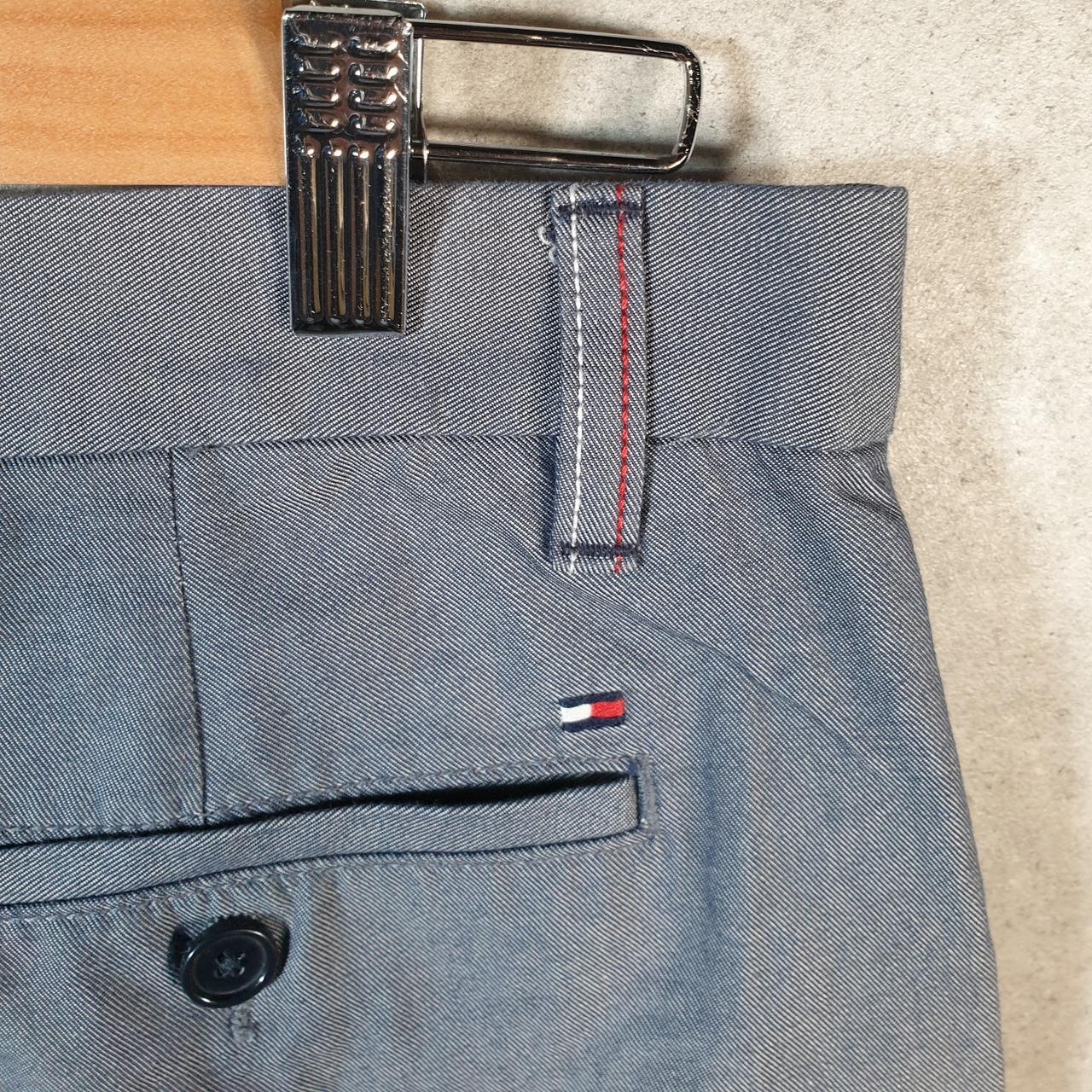 Vintage Tommy Hilfiger Chino Shorts Jorts Cargo Men’s W30 Grey Baggy Cotton