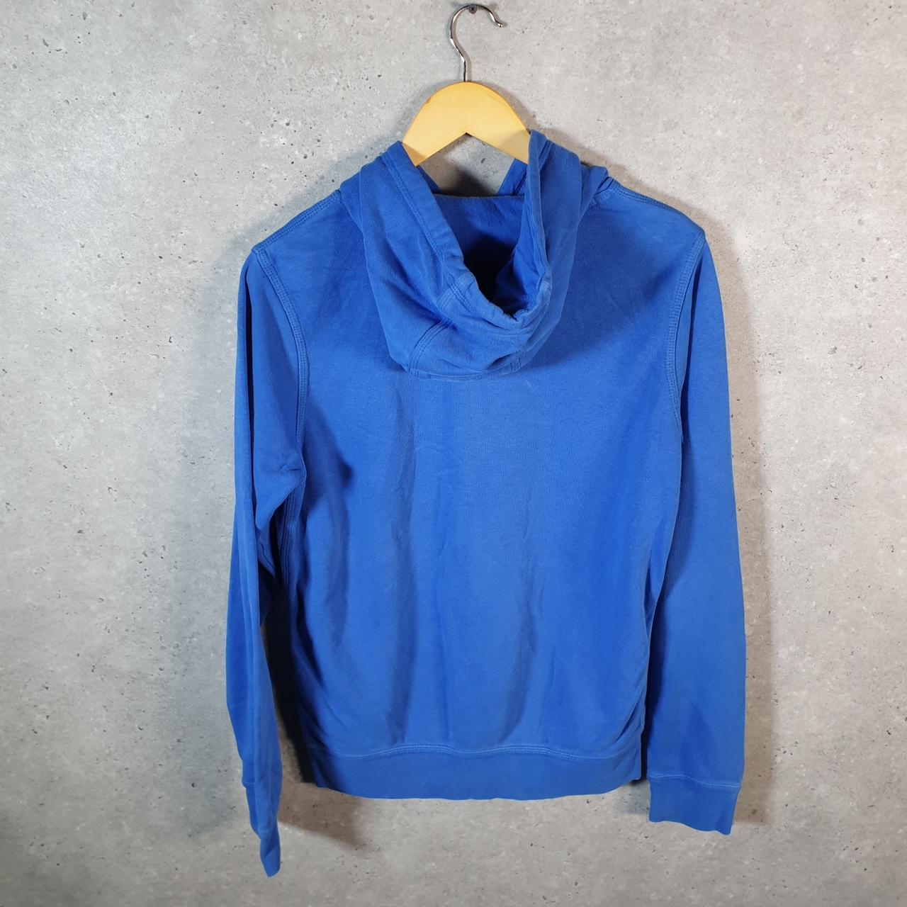 Vintage Nike Club Embroidered Hoodie Men’s Small Blue Swoosh Y2K Pullover