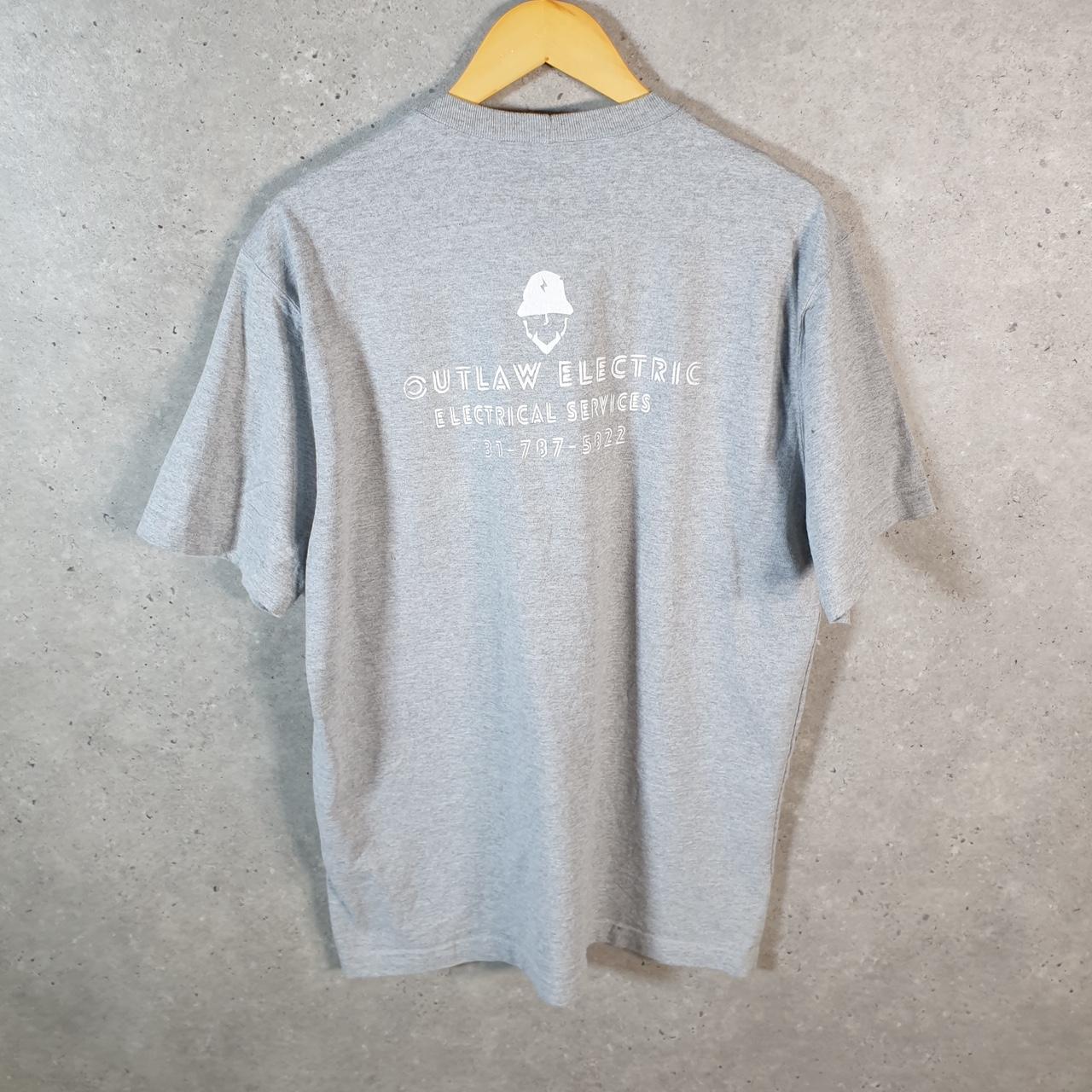 Vintage Carhartt Pocket T Shirt Men’s Medium Grey Workwear Chore Utility Original Fit C9301