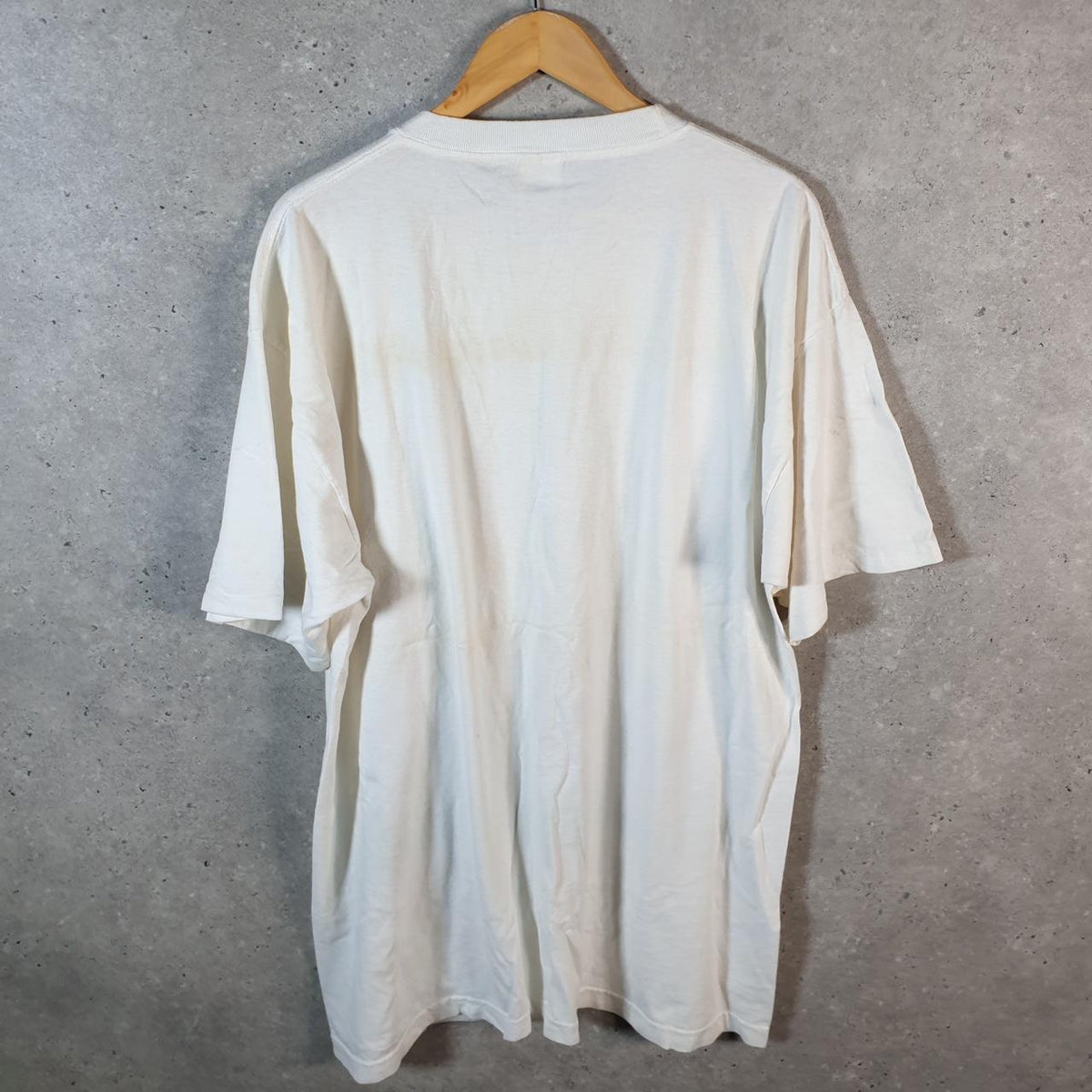 Vintage Murina Merry Christmas Santa Claus USA 90s Single Stitch T Shirt Men’s XL White
