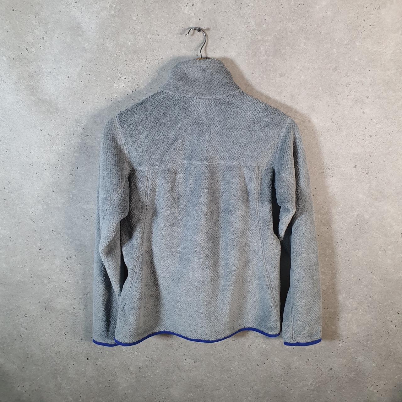 Vintage Patagonia Re Tool Half T-Snap Fleece Pullover Sweatshirt Womens Medium Grey