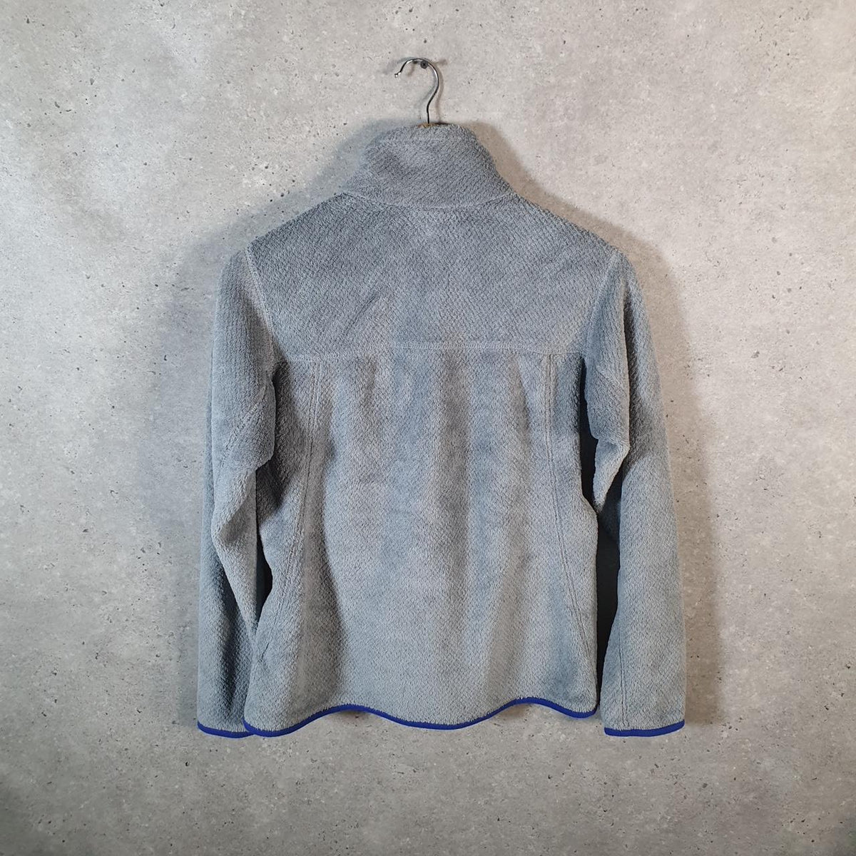 Vintage Patagonia Re Tool Half T-Snap Fleece Pullover Sweatshirt Womens Medium Grey